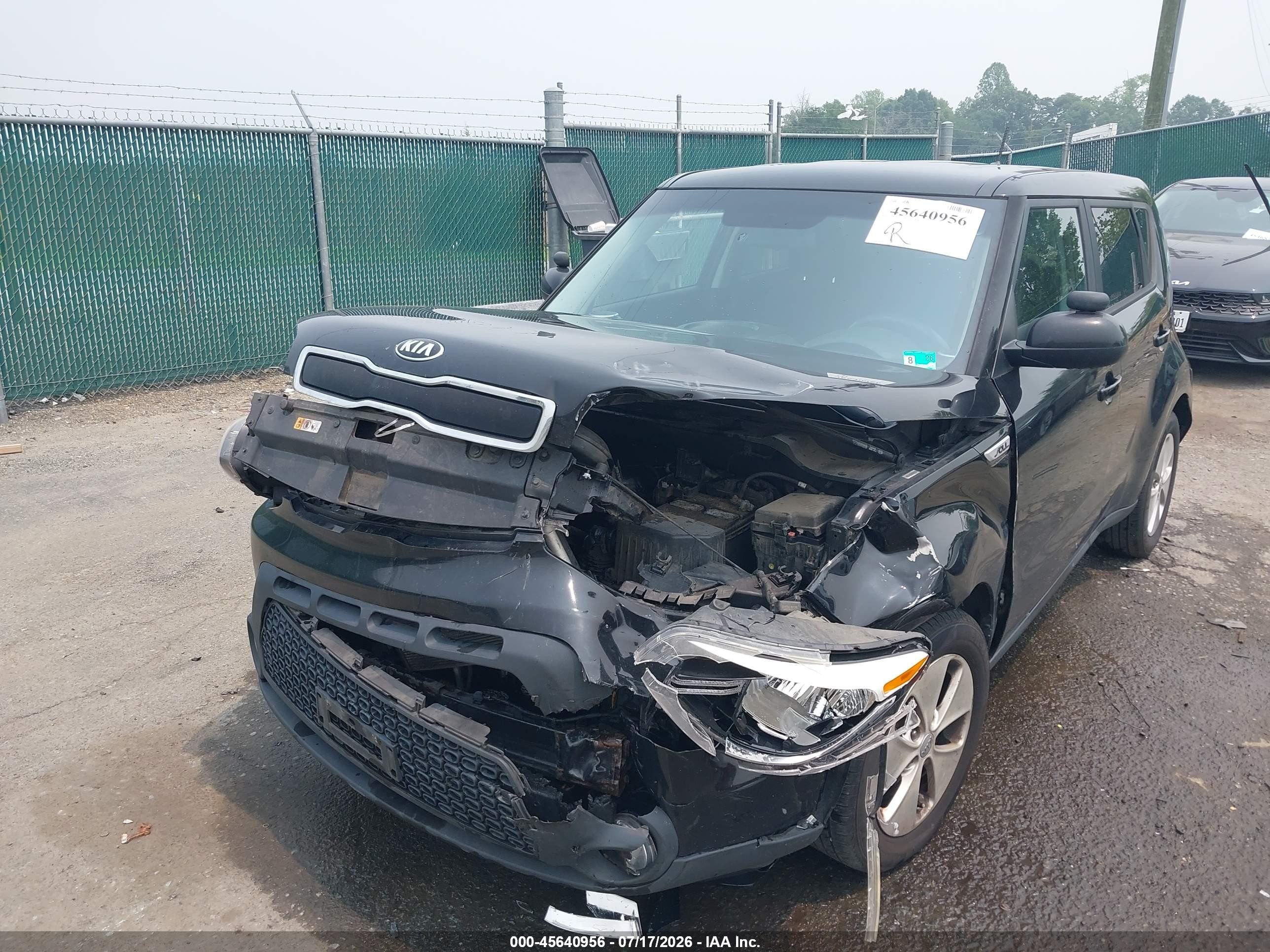 2015 Kia Soul   Black vin: KNDJN2A26F7145562
