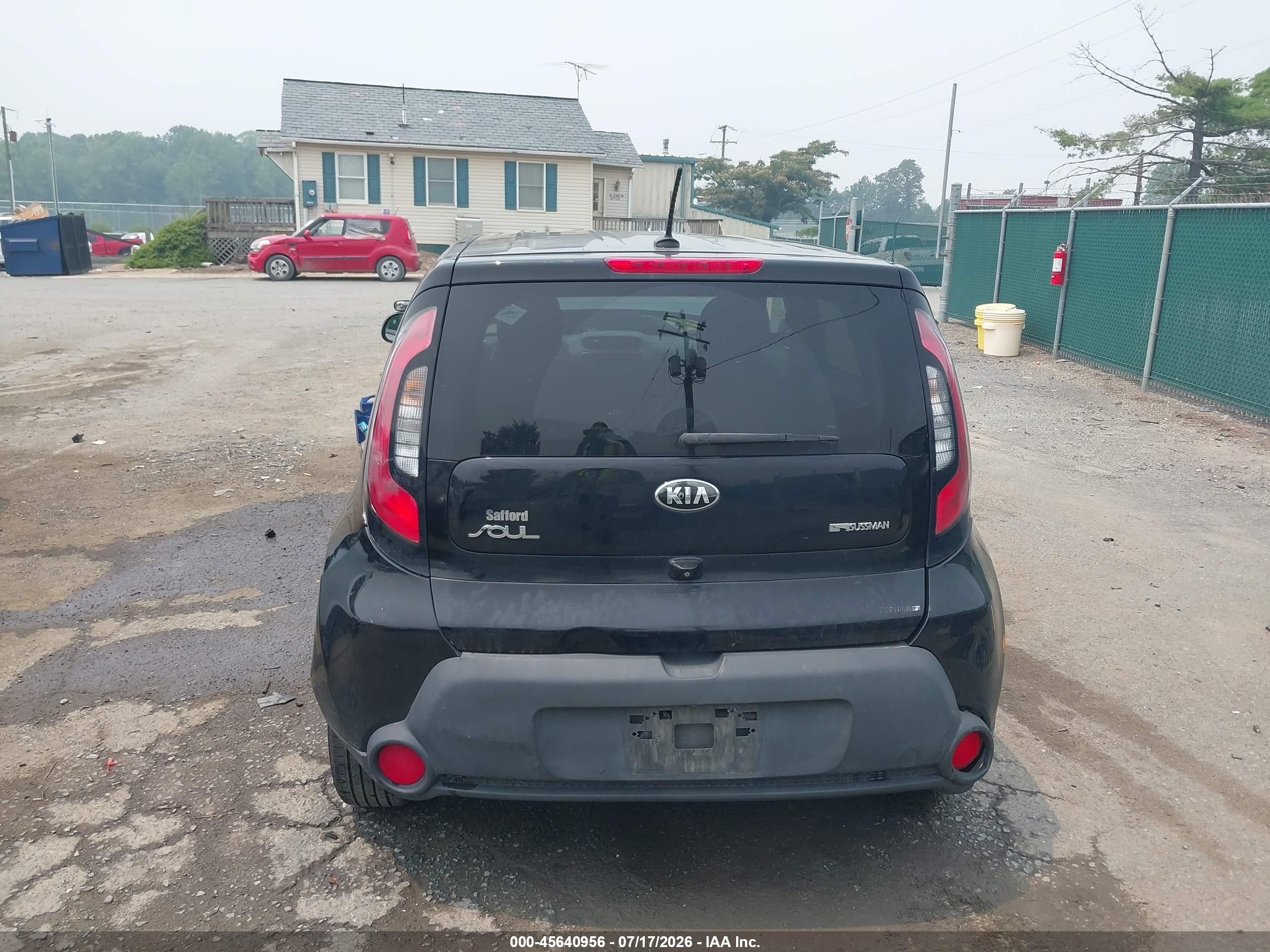 2015 Kia Soul   Black vin: KNDJN2A26F7145562