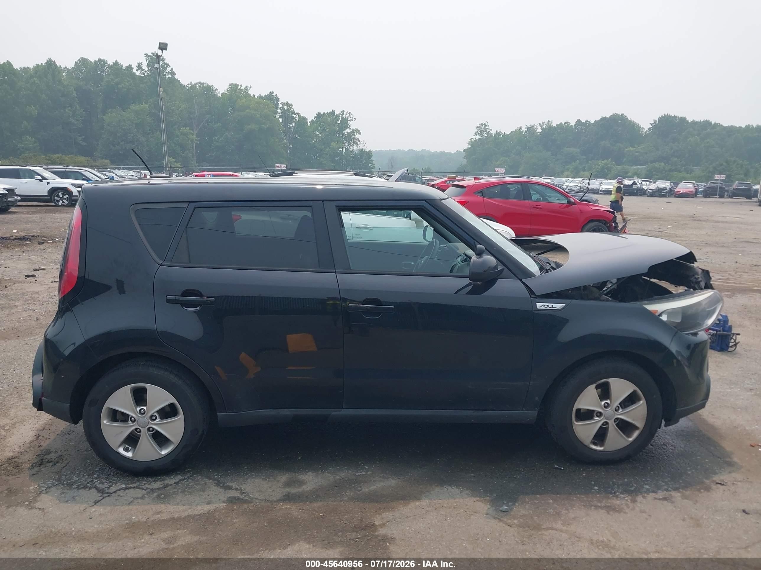 2015 Kia Soul   Black vin: KNDJN2A26F7145562