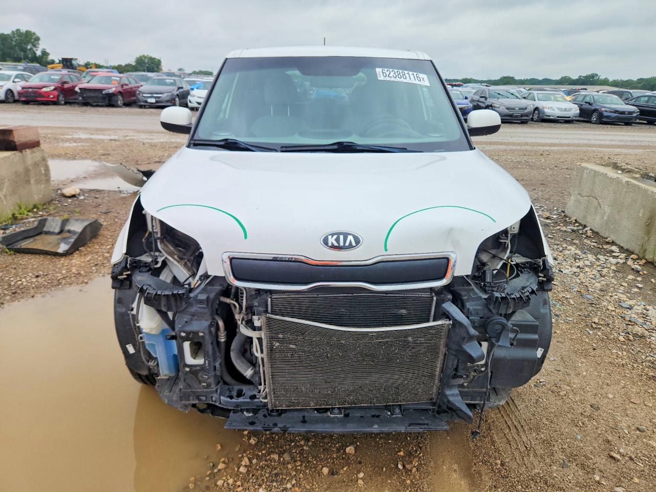 2015 Kia Soul Base White vin: KNDJN2A26F7147375