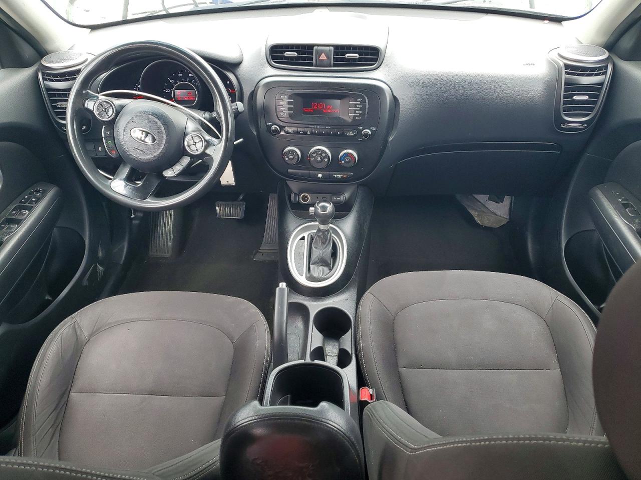2015 Kia Soul Base Gray vin: KNDJN2A26F7152477