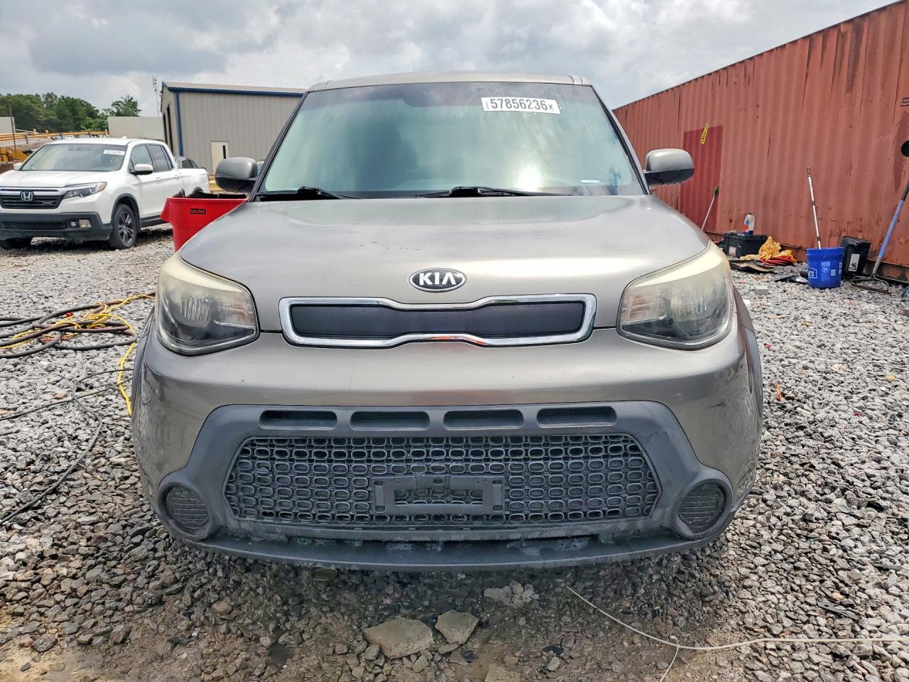2015 Kia Soul Base Gray vin: KNDJN2A26F7152477