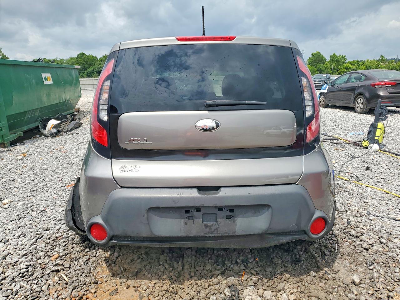 2015 Kia Soul Base Gray vin: KNDJN2A26F7152477