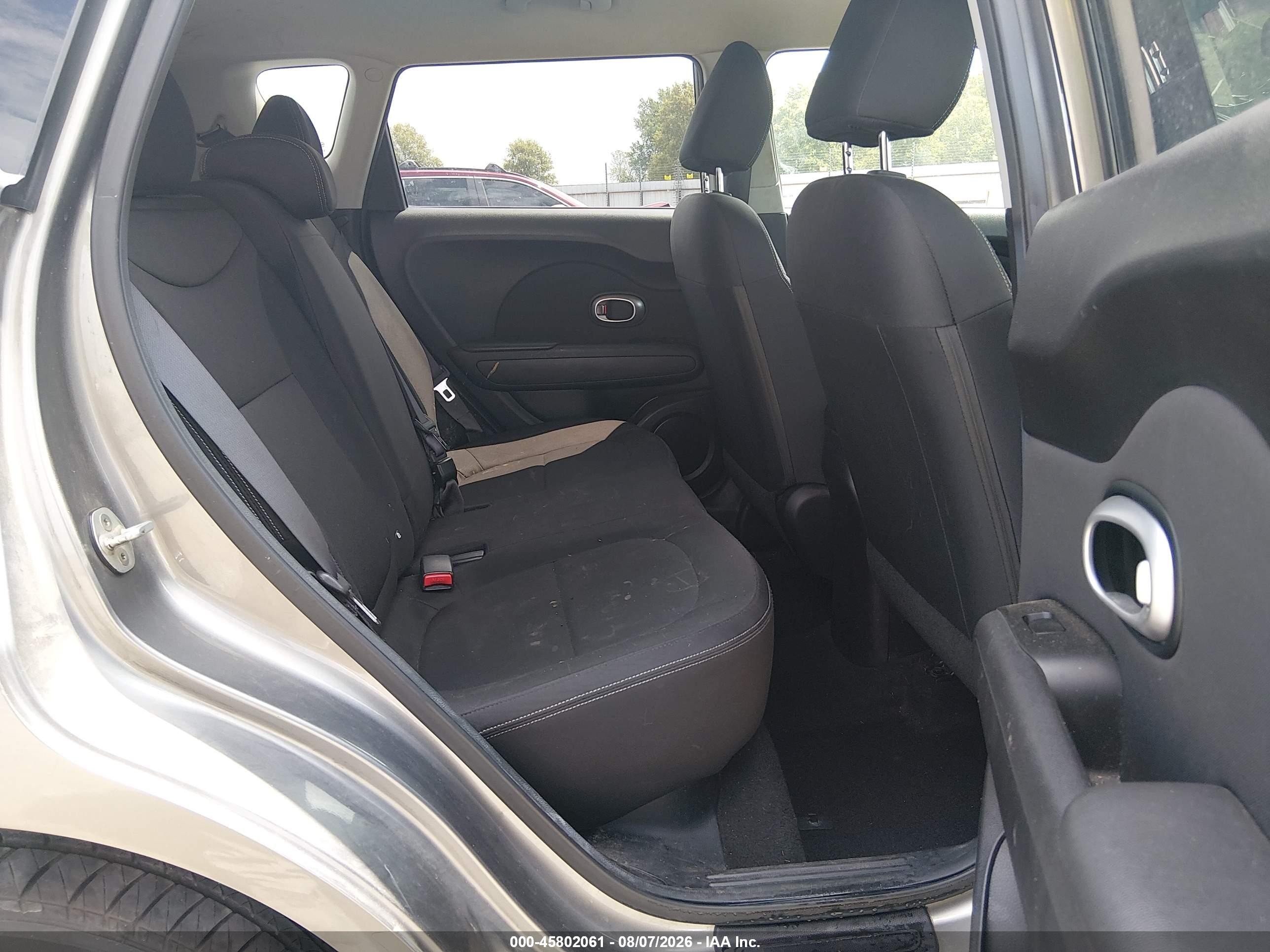2015 Kia Soul   Gray vin: KNDJN2A26F7170073