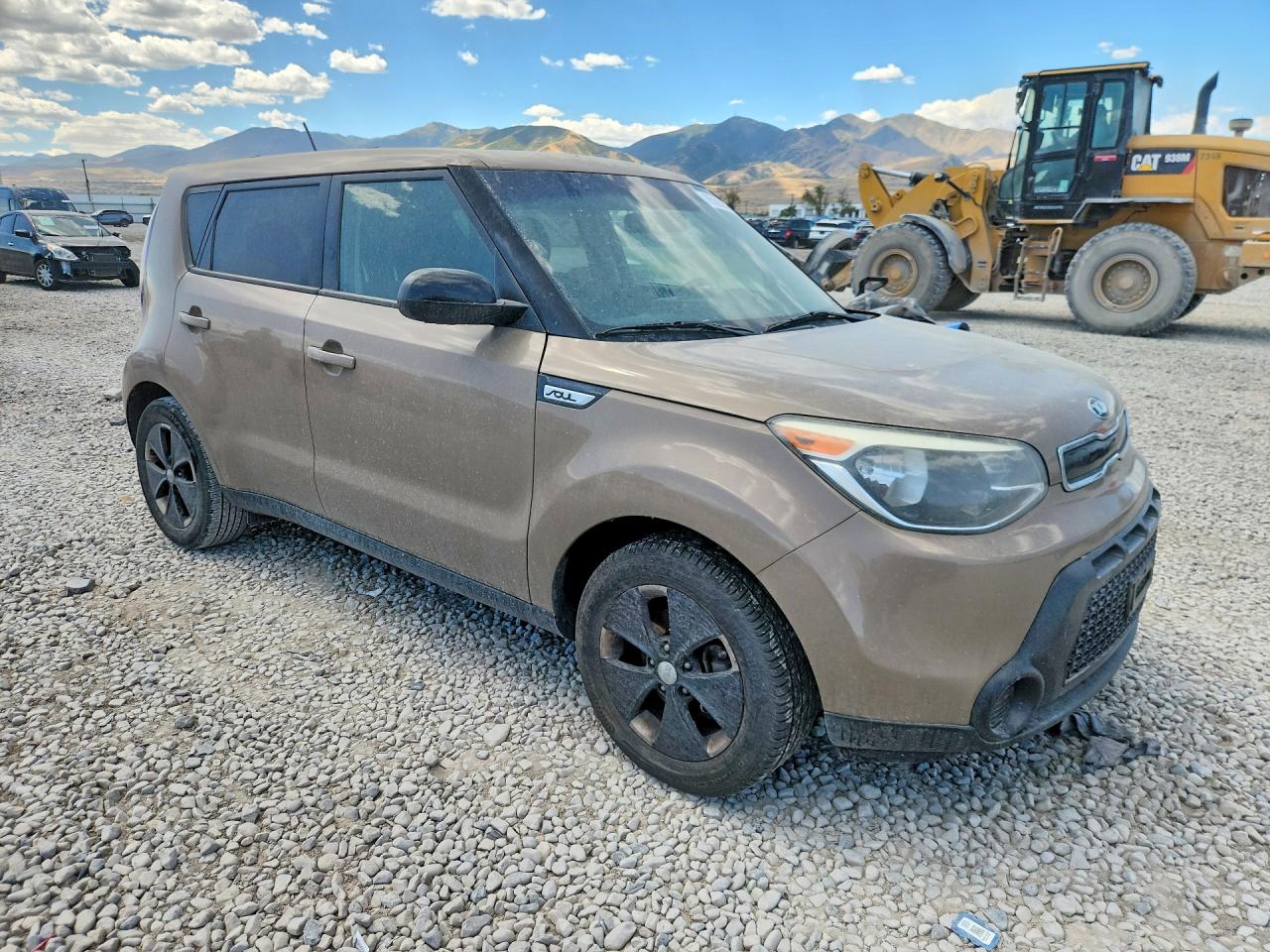 2015 Kia Soul Base Tan vin: KNDJN2A26F7170140