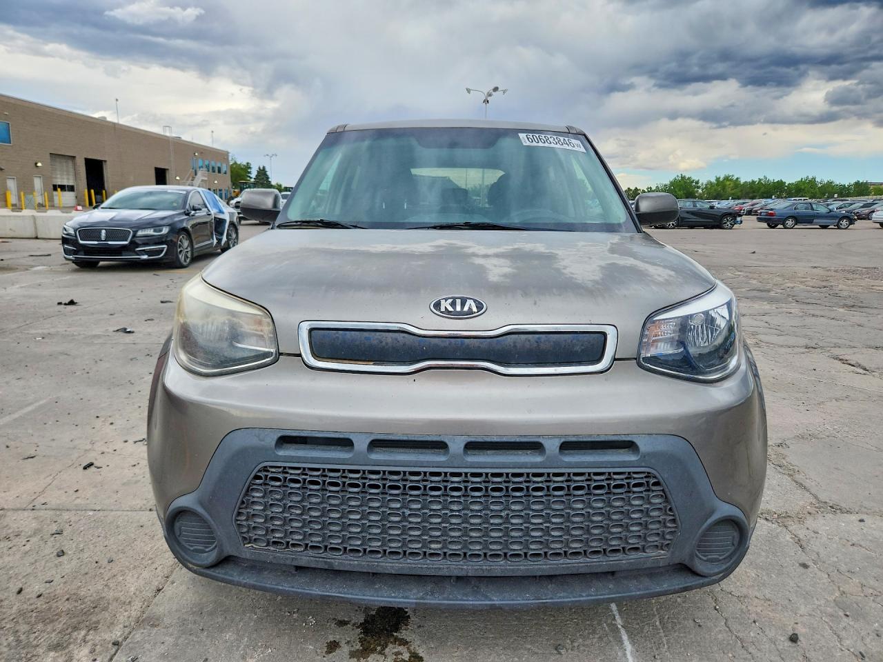 2015 Kia Soul Base Серый vin: KNDJN2A26F7172339