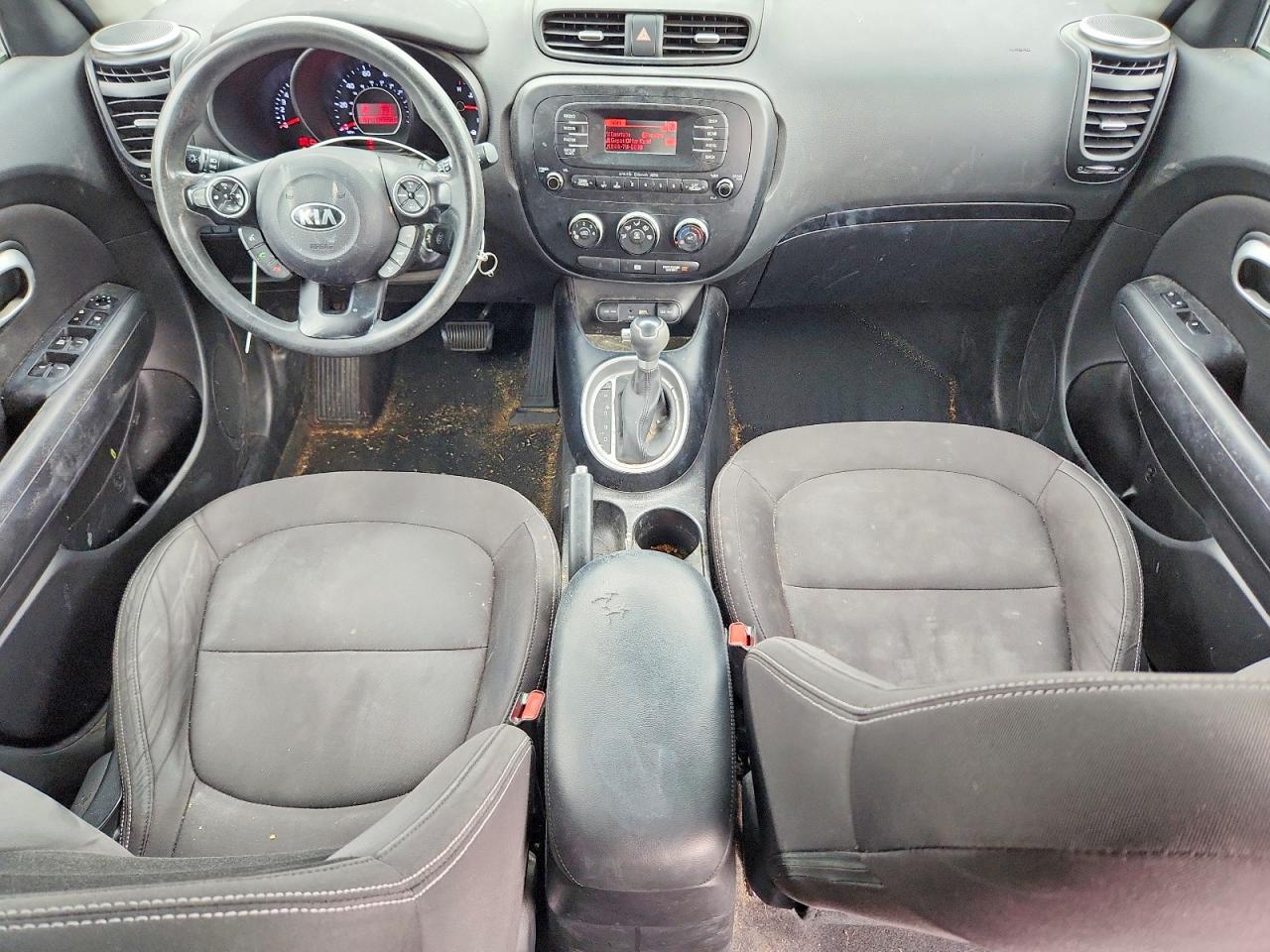 2015 Kia Soul Base Серый vin: KNDJN2A26F7172339