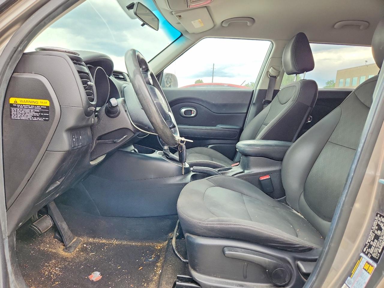 2015 Kia Soul Base Серый vin: KNDJN2A26F7172339