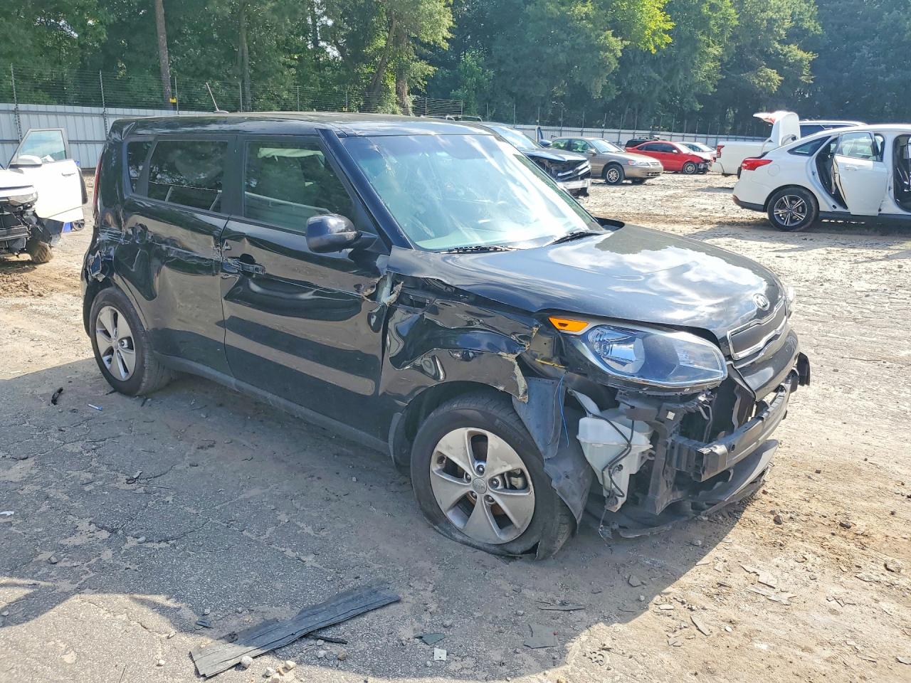 2015 Kia Soul Base Black vin: KNDJN2A26F7200608