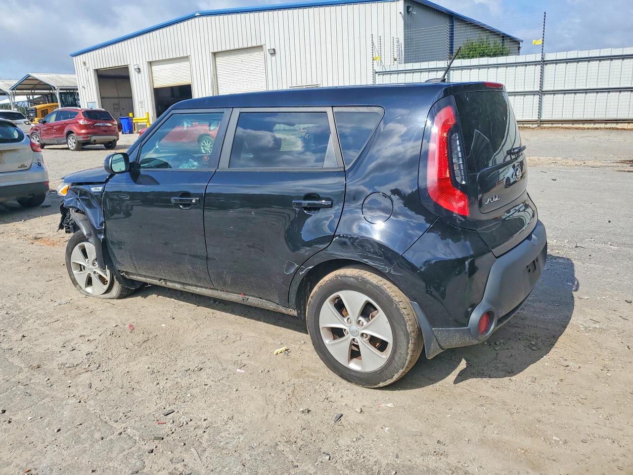 2015 Kia Soul Base Black vin: KNDJN2A26F7200608