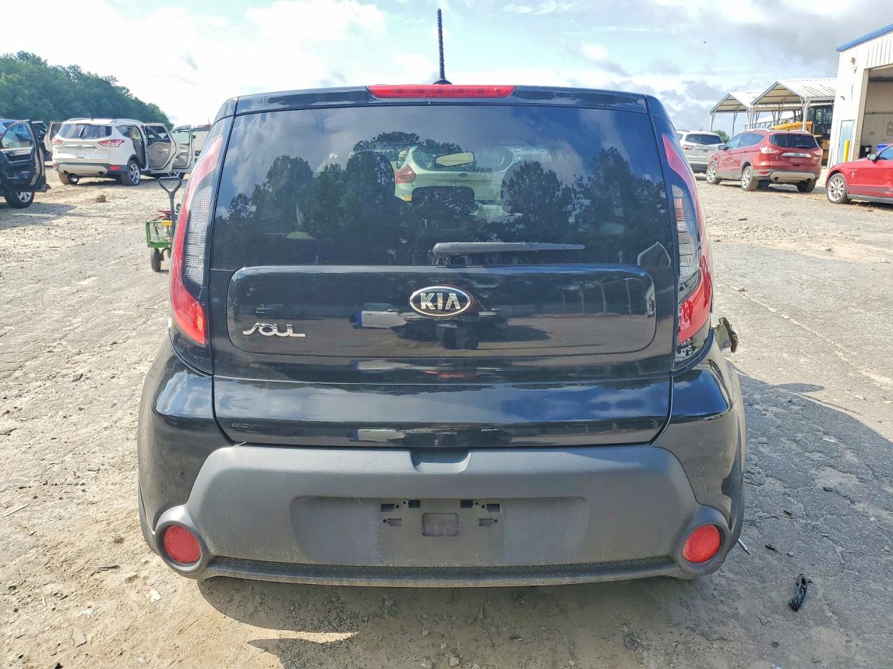 2015 Kia Soul Base Black vin: KNDJN2A26F7200608