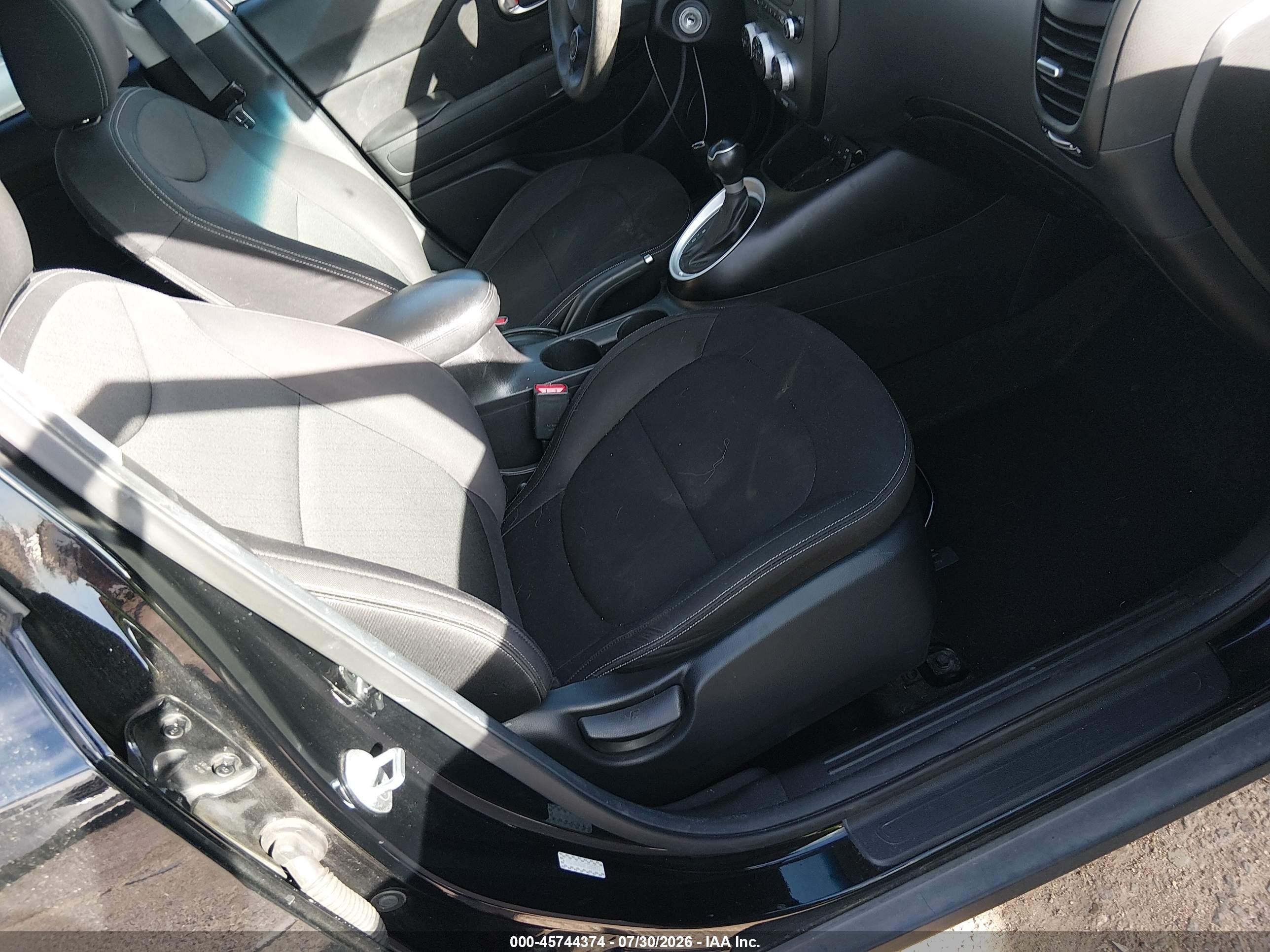 2015 Kia Soul   Black vin: KNDJN2A26F7205971