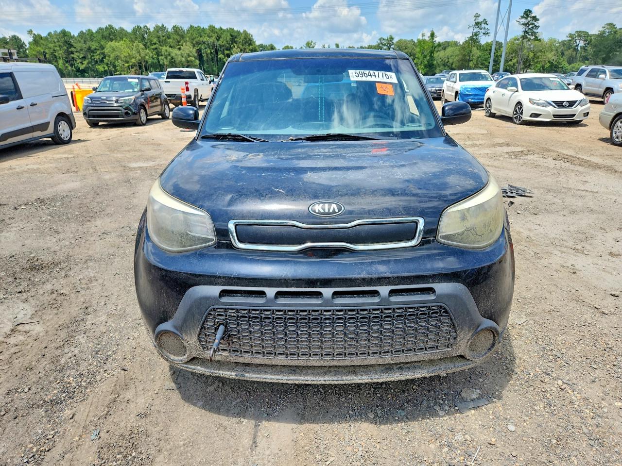 2015 Kia Soul Base Черный vin: KNDJN2A26F7225962
