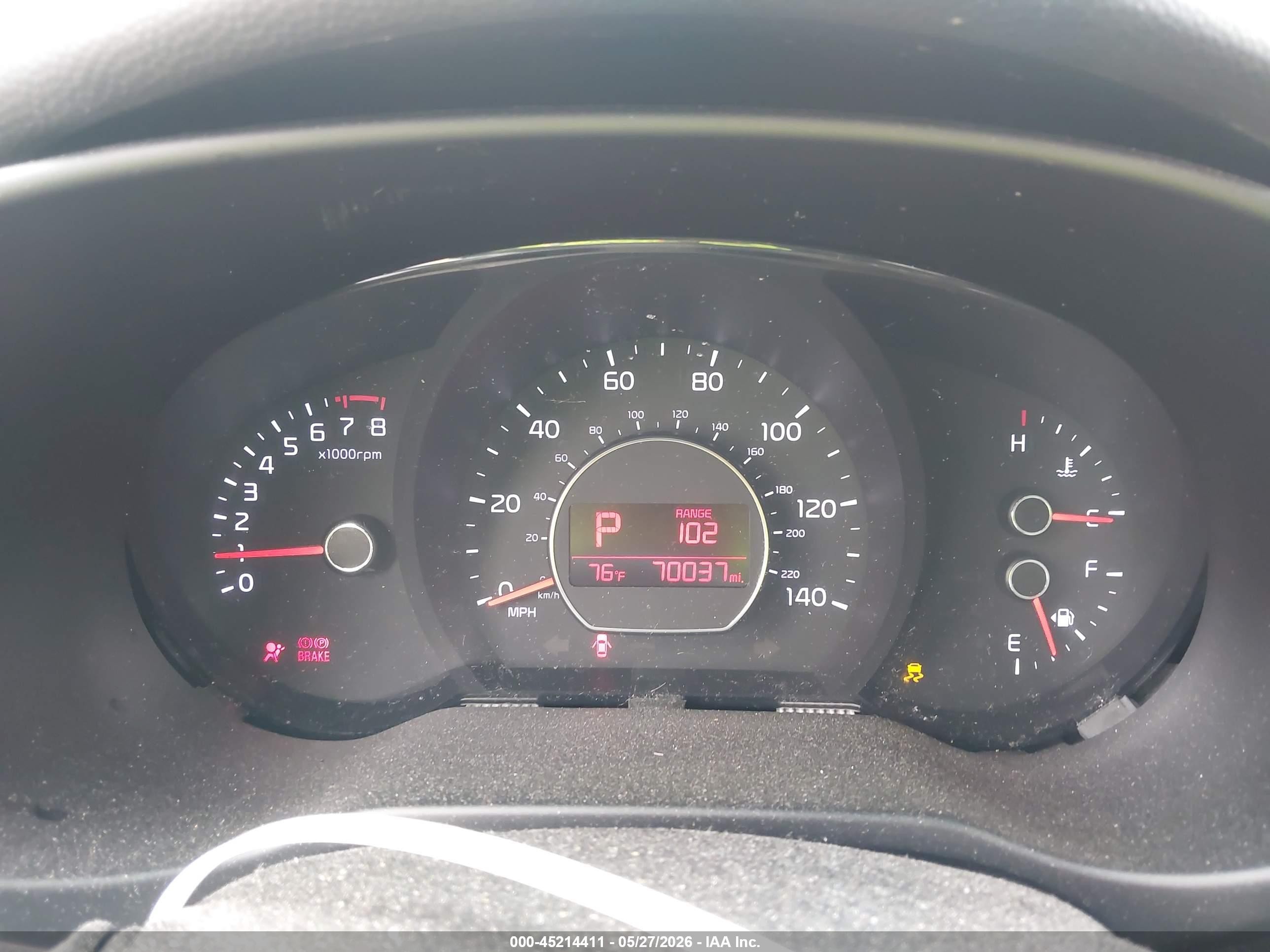 2015 Kia Soul   Gray vin: KNDJN2A26F7232913