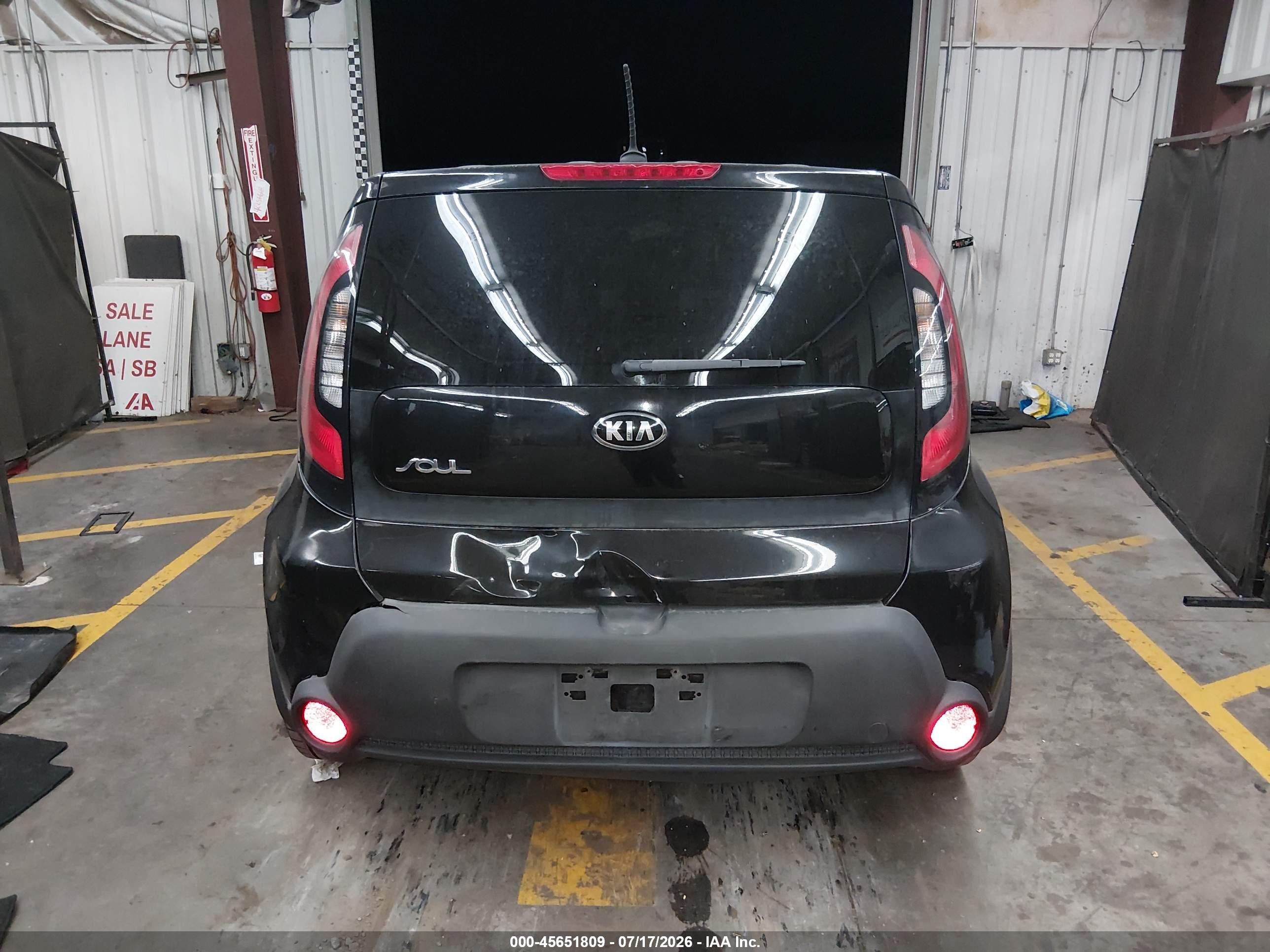 2015 Kia Soul   Черный vin: KNDJN2A26F7769510