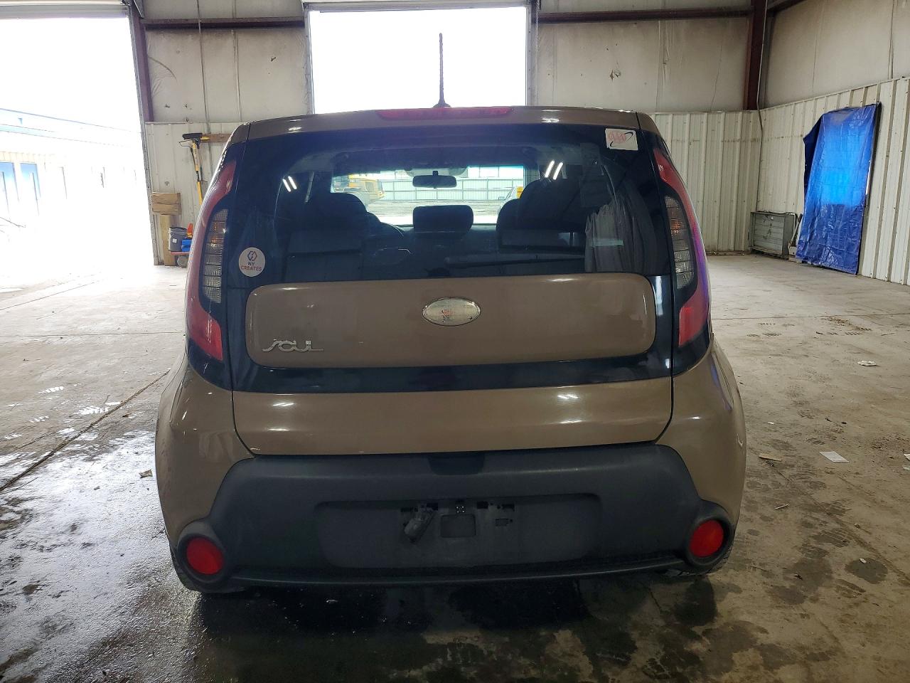 2014 Kia Soul Base Tan vin: KNDJN2A27E7010928