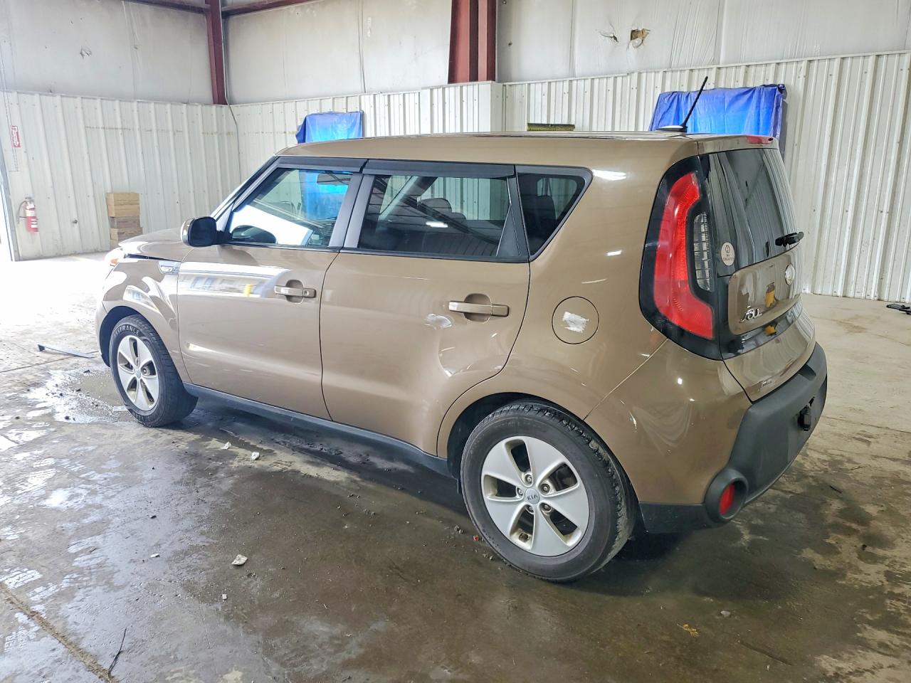2014 Kia Soul Base Tan vin: KNDJN2A27E7010928