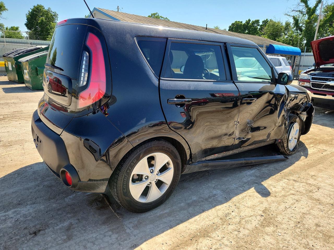 2014 Kia Soul Base Black vin: KNDJN2A27E7044318