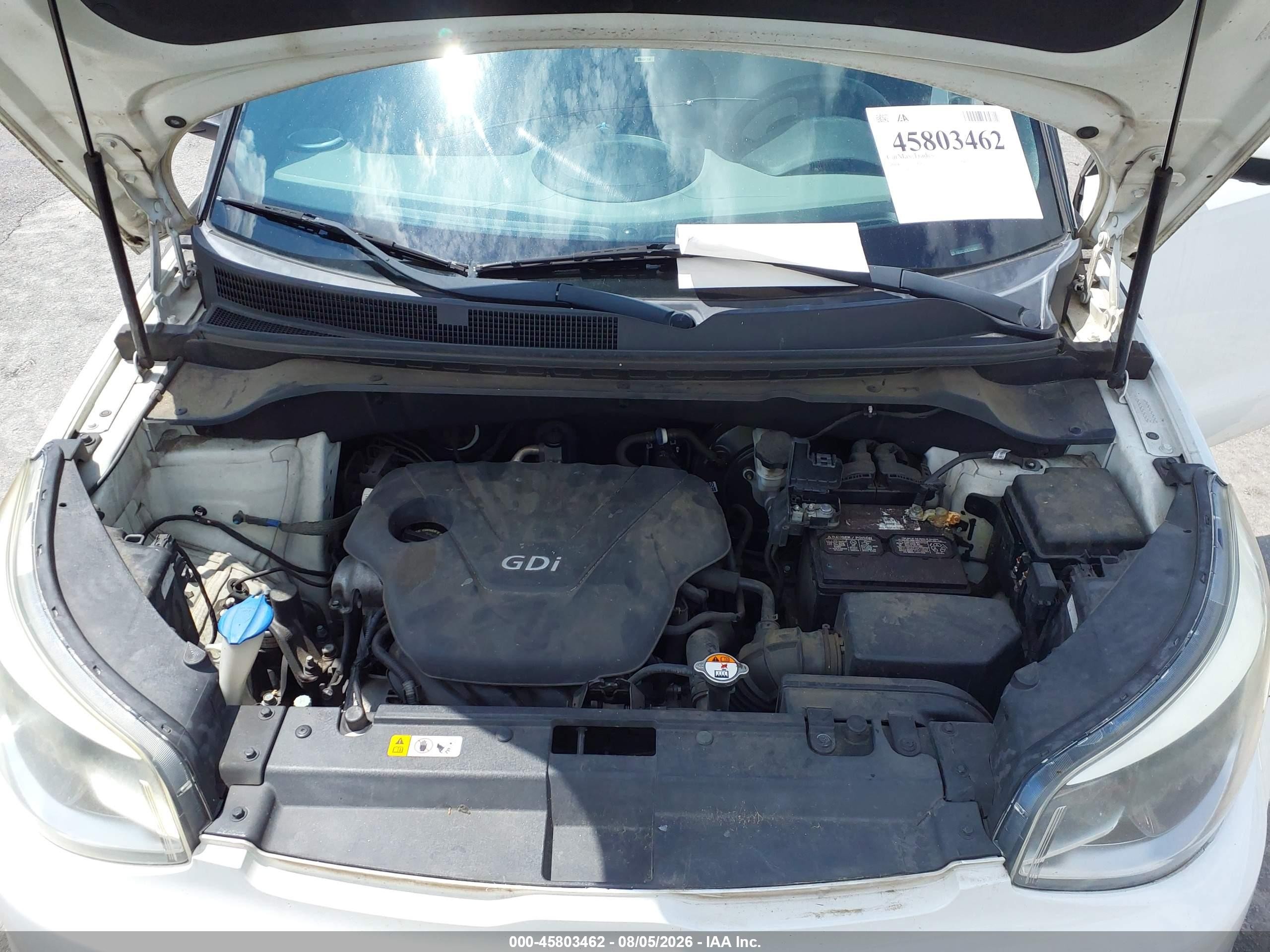 2014 Kia Soul   Белый vin: KNDJN2A27E7062897