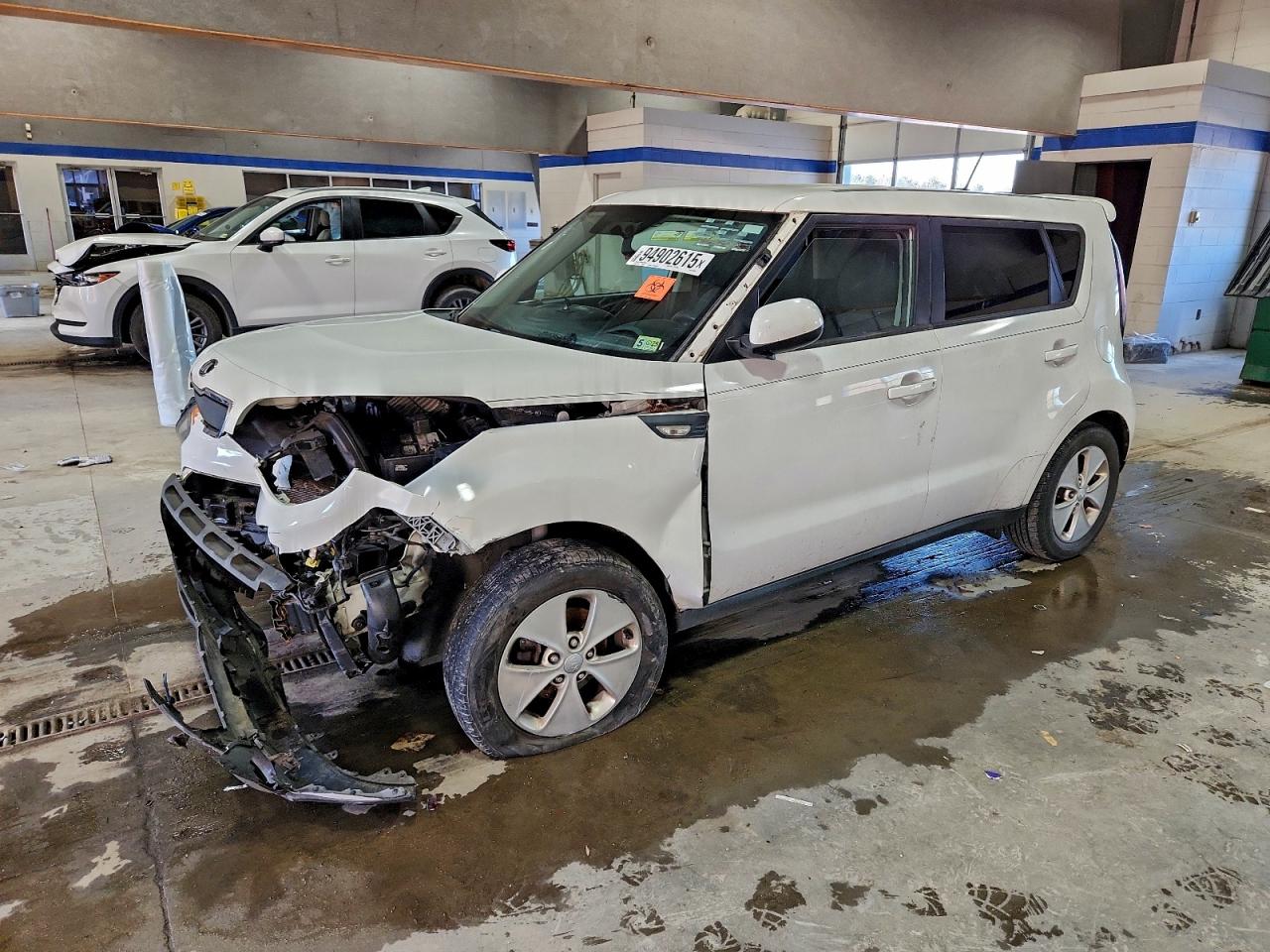2014 Kia Soul Base White vin: KNDJN2A27E7065900