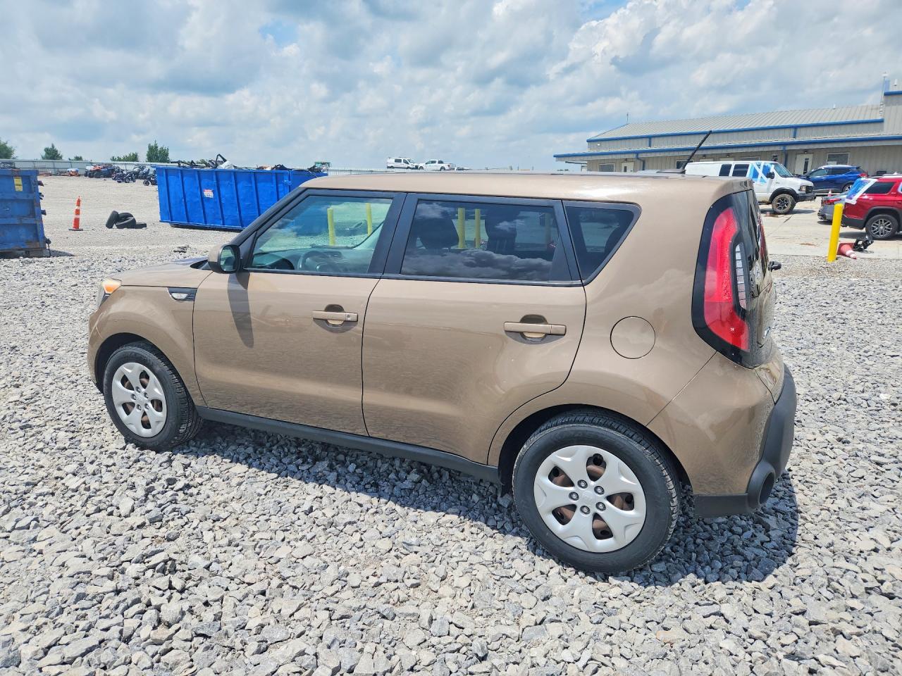 2014 Kia Soul Base Brown vin: KNDJN2A27E7088237