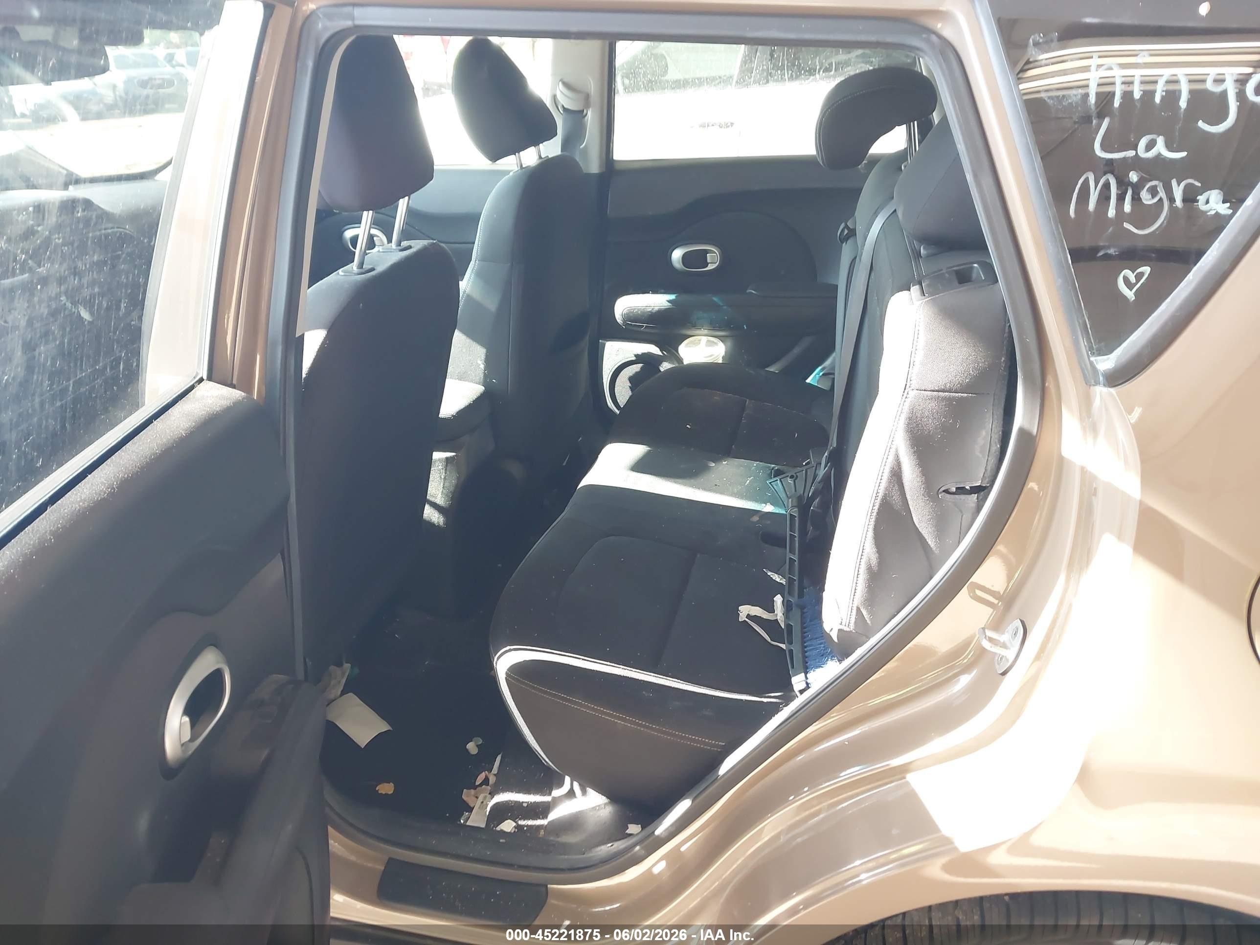 2014 Kia Soul   Brown vin: KNDJN2A27E7093387
