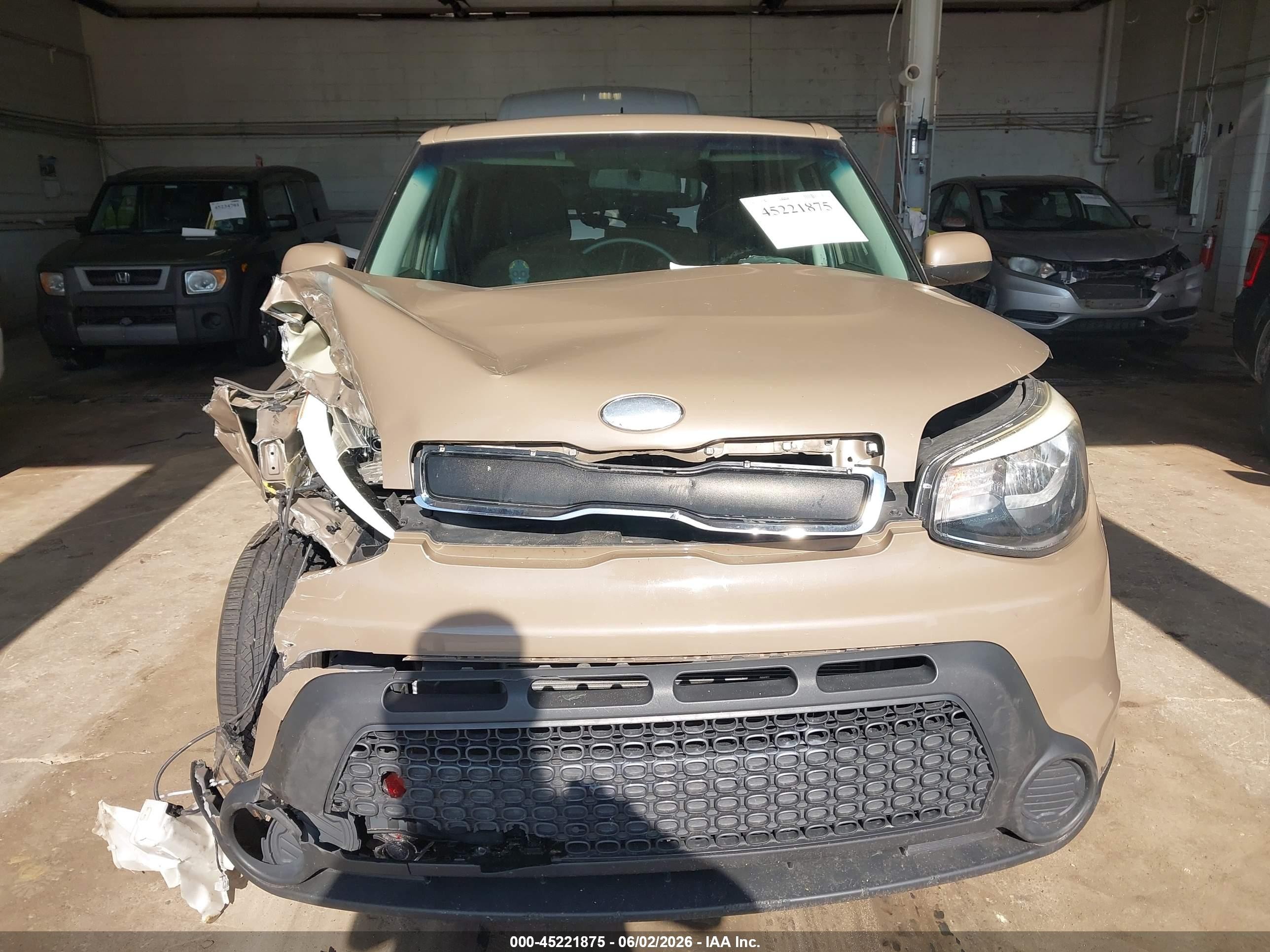 2014 Kia Soul   Brown vin: KNDJN2A27E7093387