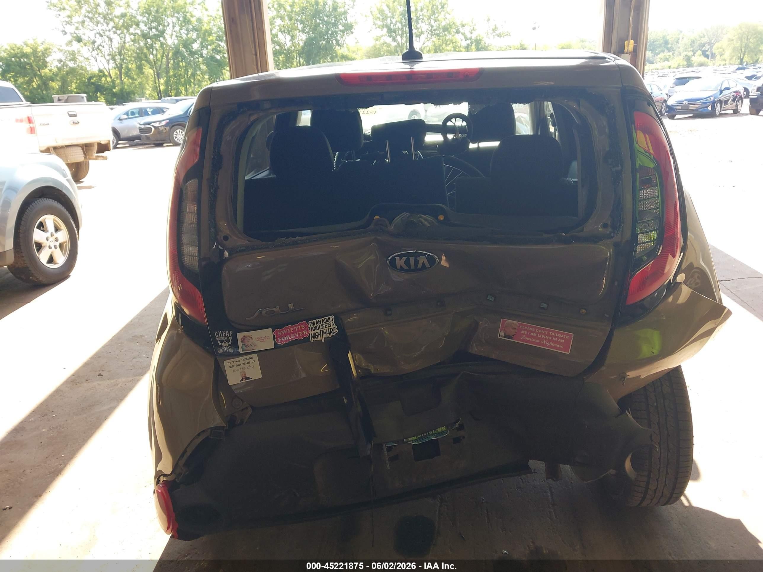 2014 Kia Soul   Brown vin: KNDJN2A27E7093387