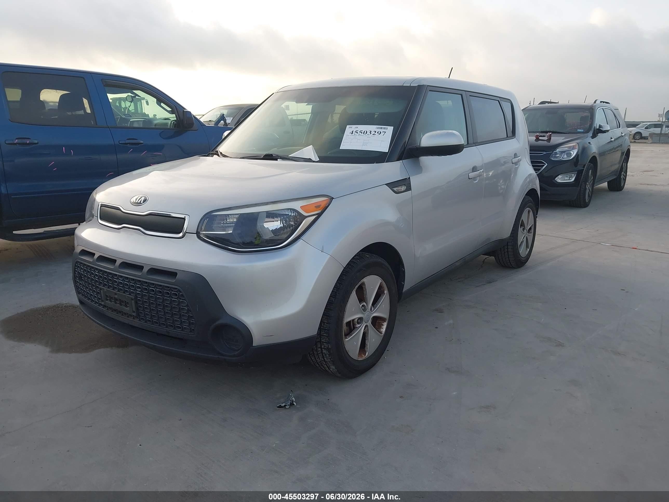 2014 Kia Soul   Silver vin: KNDJN2A27E7727751