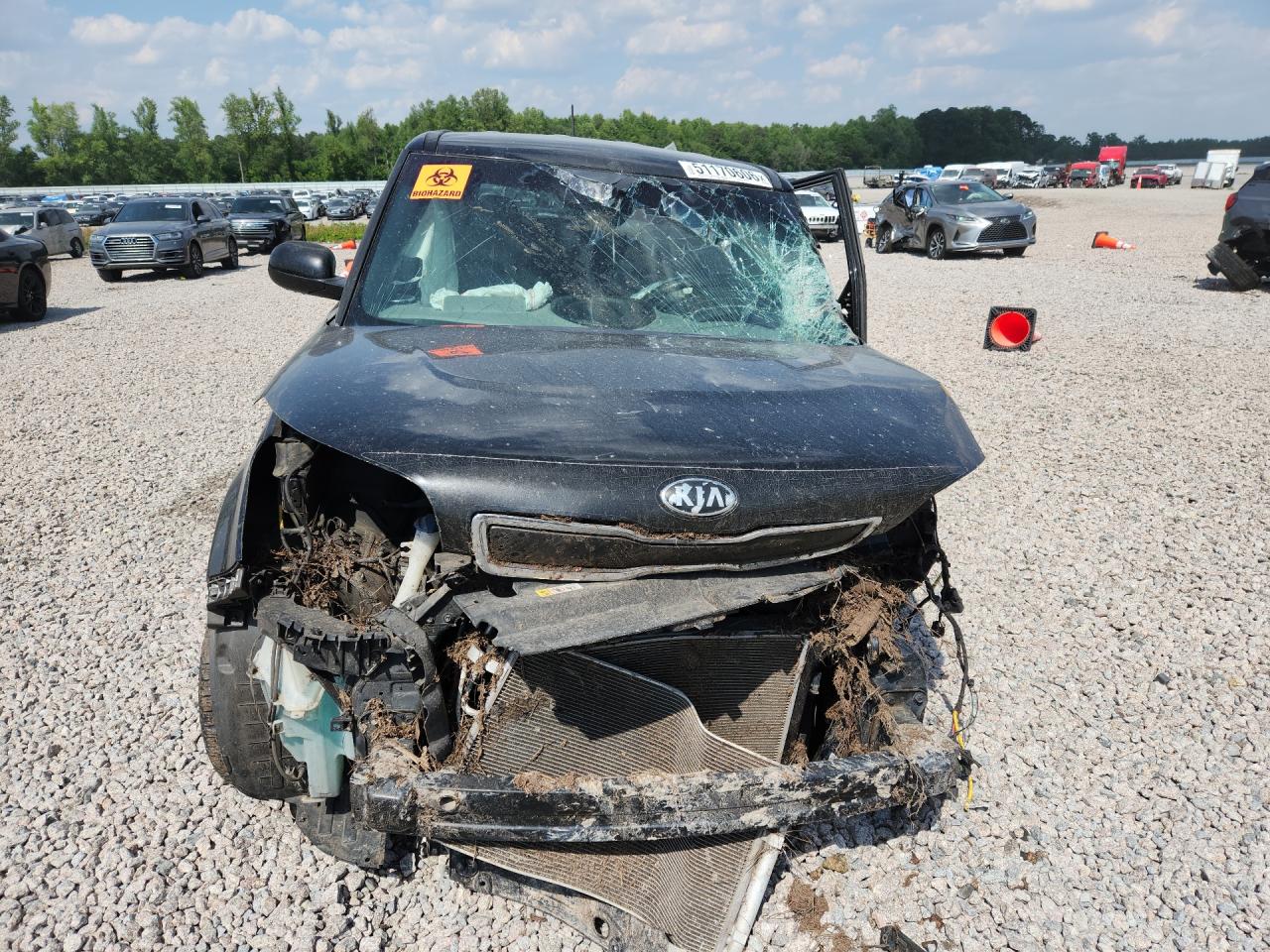 2014 Kia Soul Base Black vin: KNDJN2A27E7747451