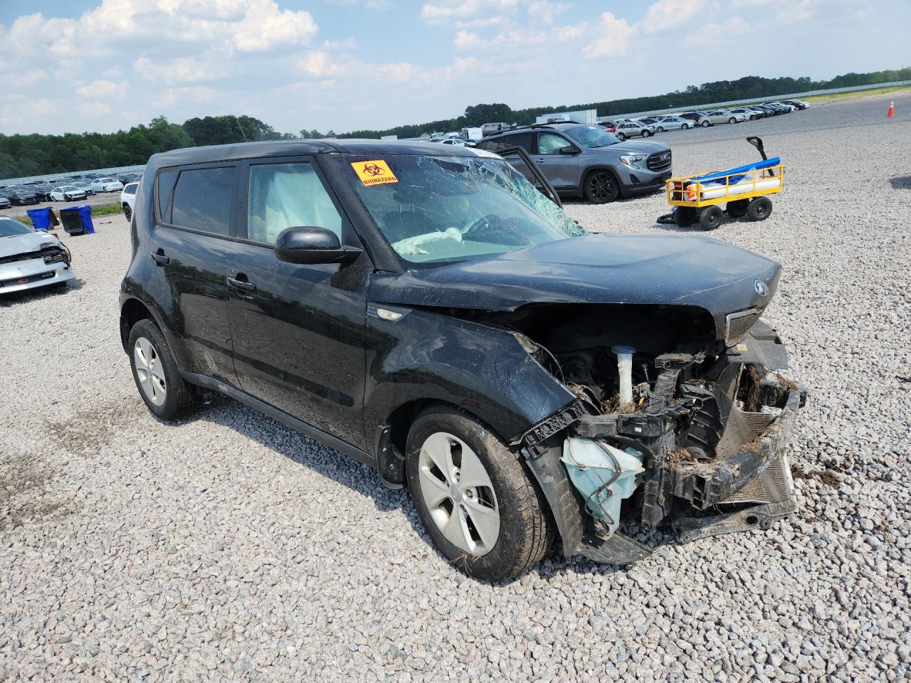 2014 Kia Soul Base Black vin: KNDJN2A27E7747451