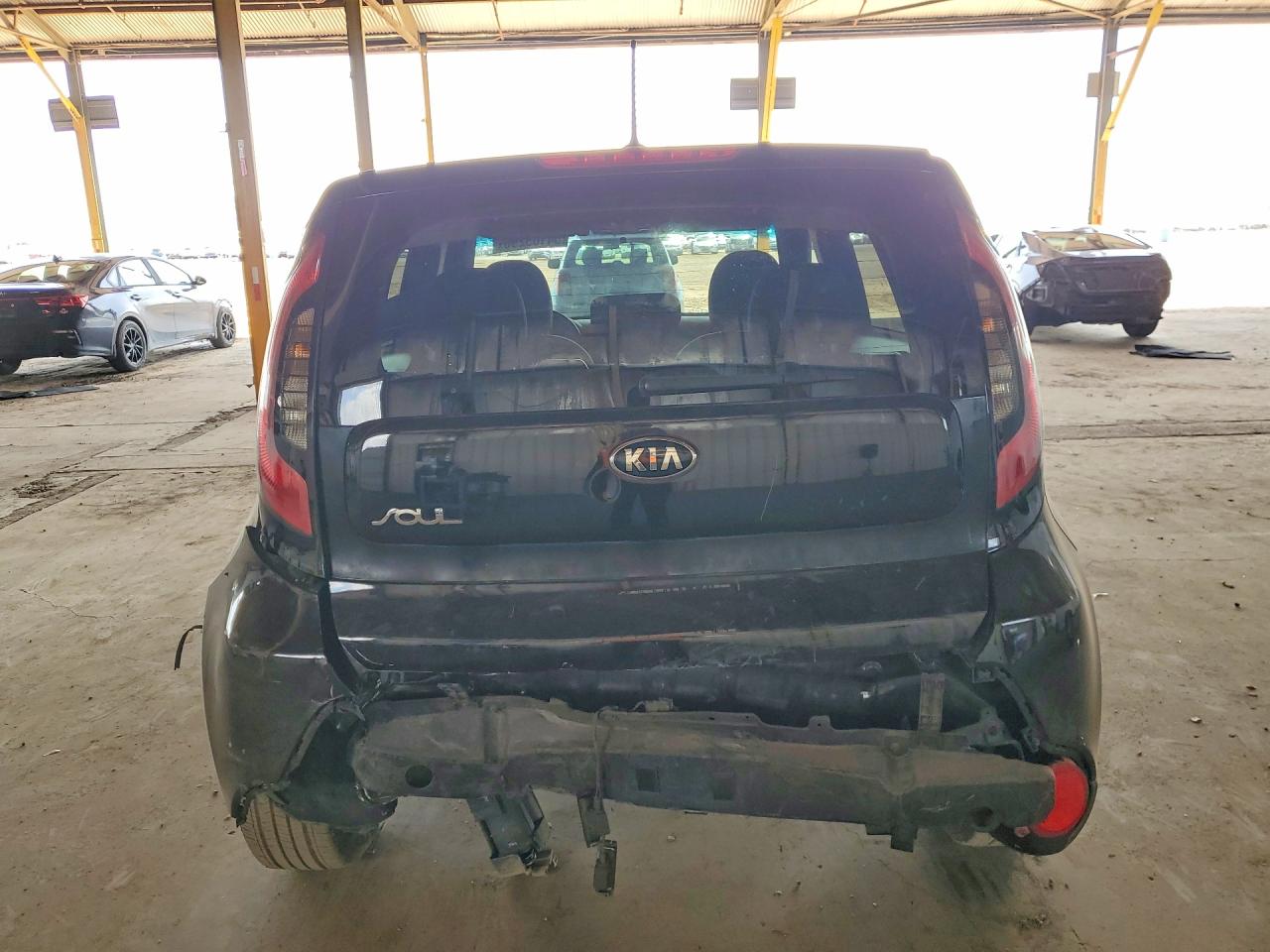 2015 Kia Soul Base Black vin: KNDJN2A27F7118306