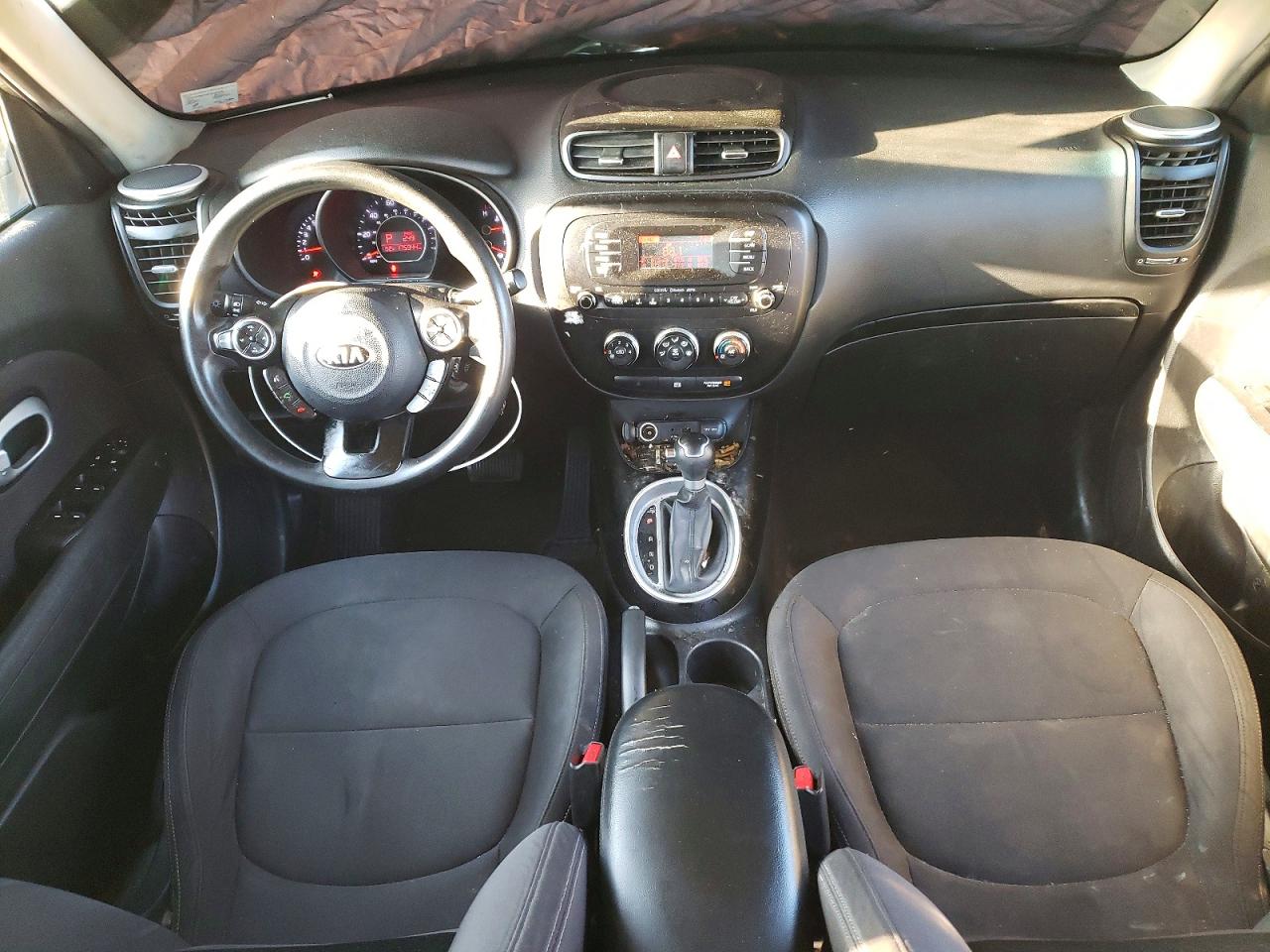 2015 Kia Soul Base Gray vin: KNDJN2A27F7149376