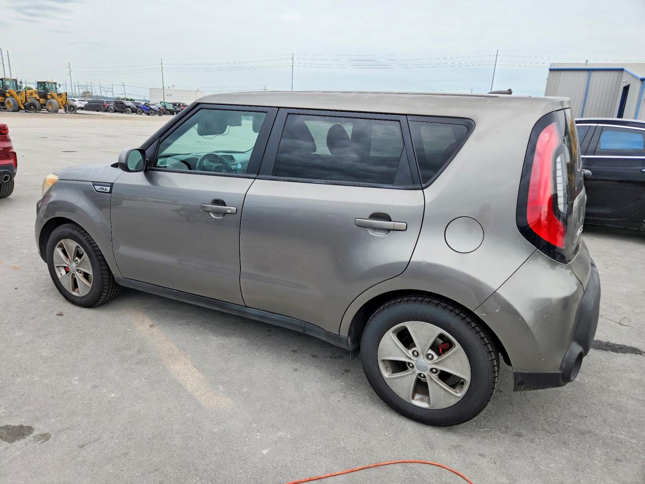 2015 Kia Soul Base Gray vin: KNDJN2A27F7157932