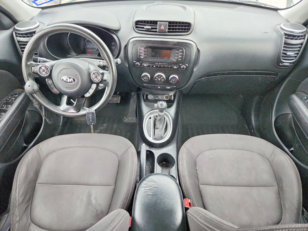 2015 Kia Soul Base Gray vin: KNDJN2A27F7157932