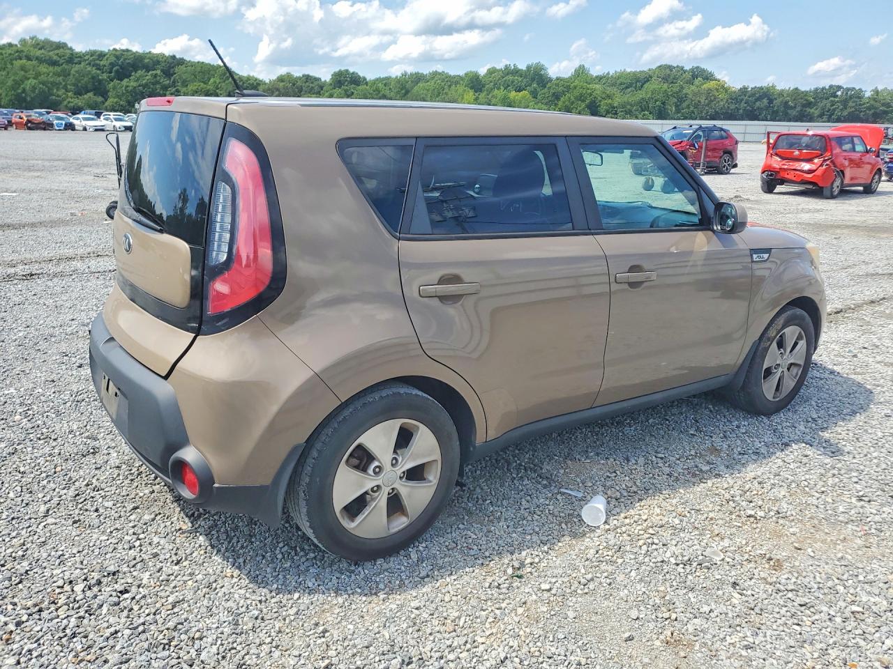 2015 Kia Soul Base Tan vin: KNDJN2A27F7219250