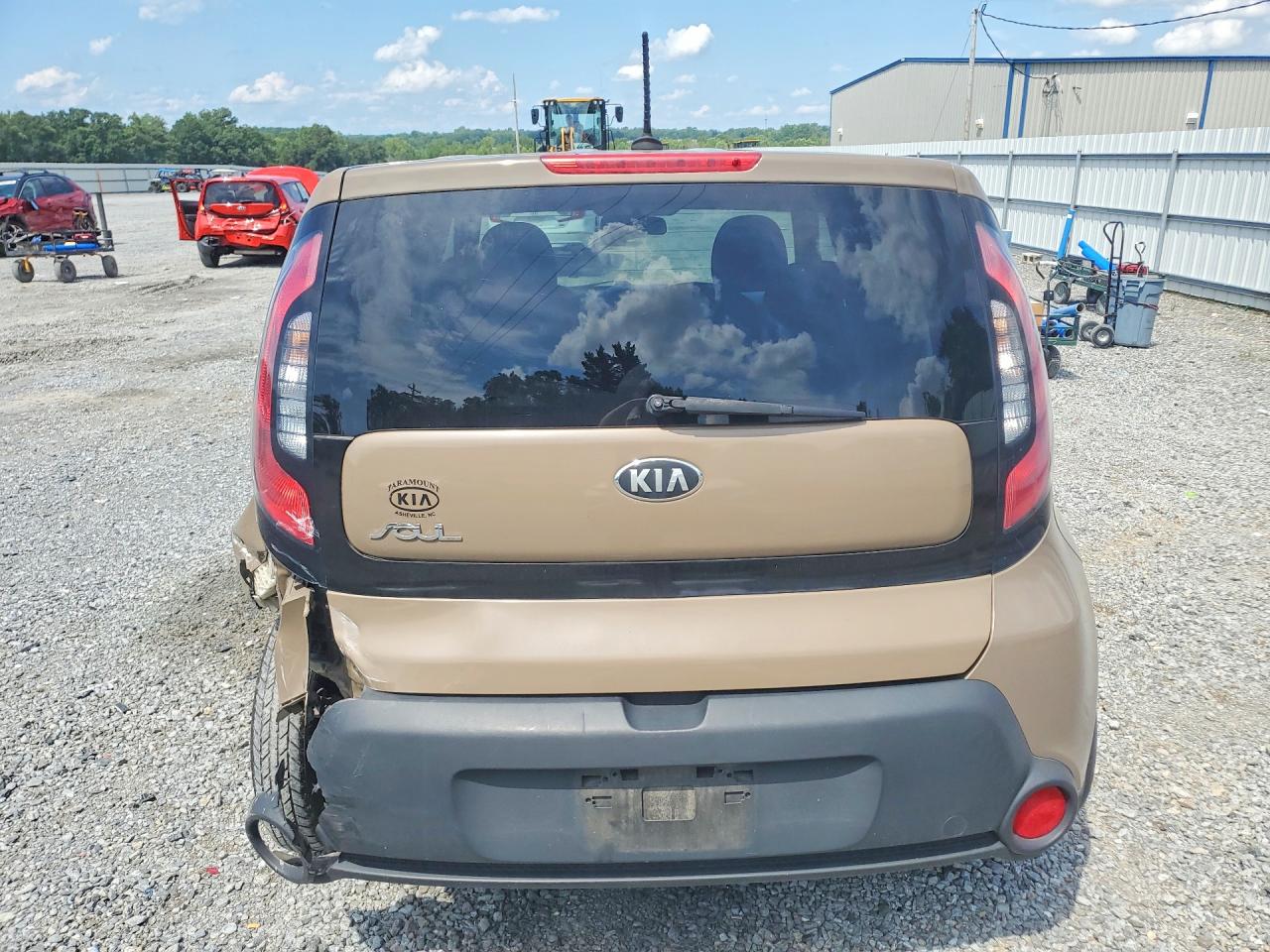2015 Kia Soul Base Tan vin: KNDJN2A27F7219250