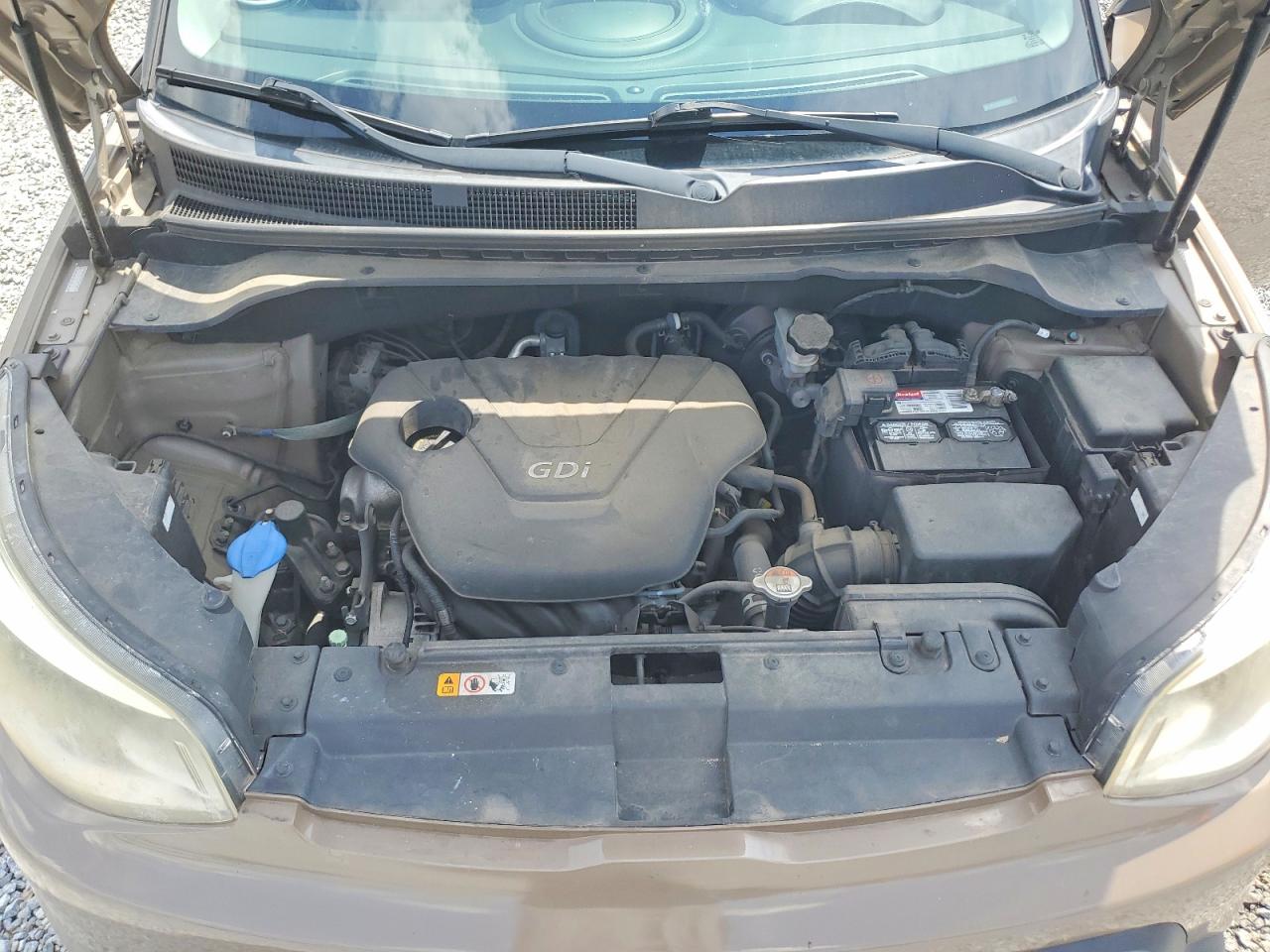2015 Kia Soul Base Tan vin: KNDJN2A27F7219250