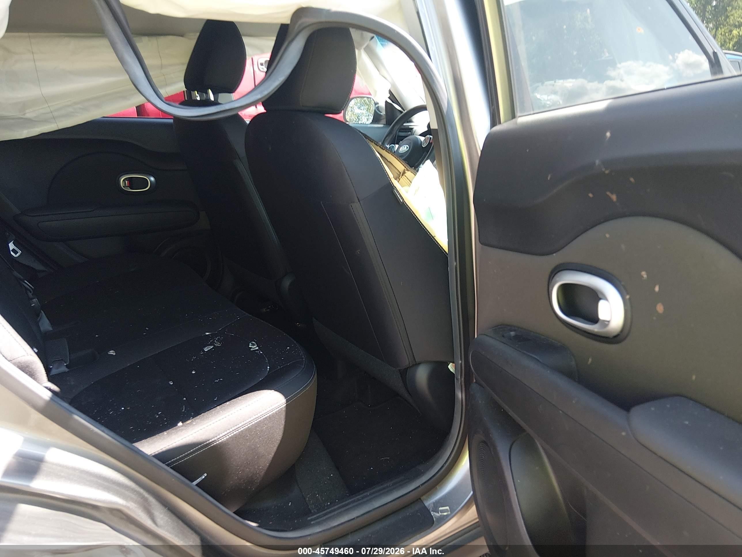 2015 Kia Soul   Gray vin: KNDJN2A27F7221838