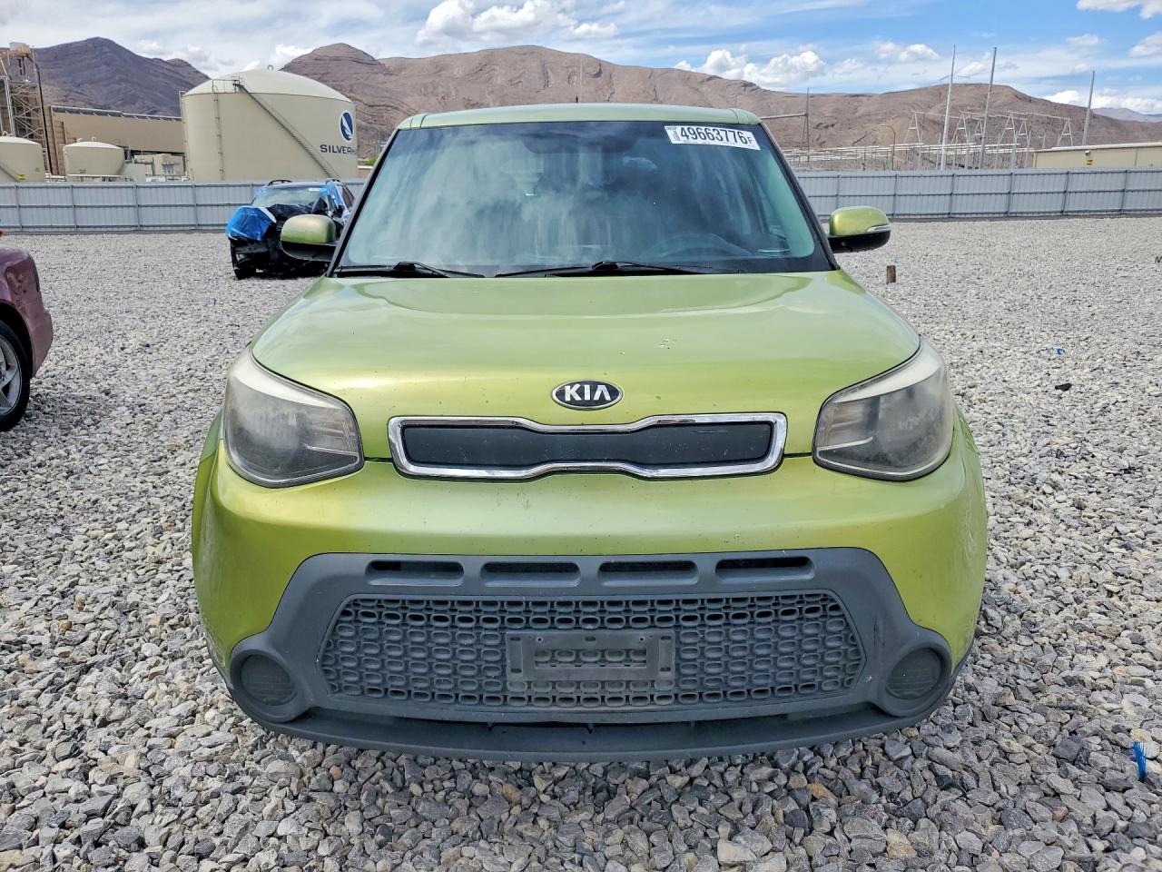2015 Kia Soul Base Green vin: KNDJN2A27F7776868