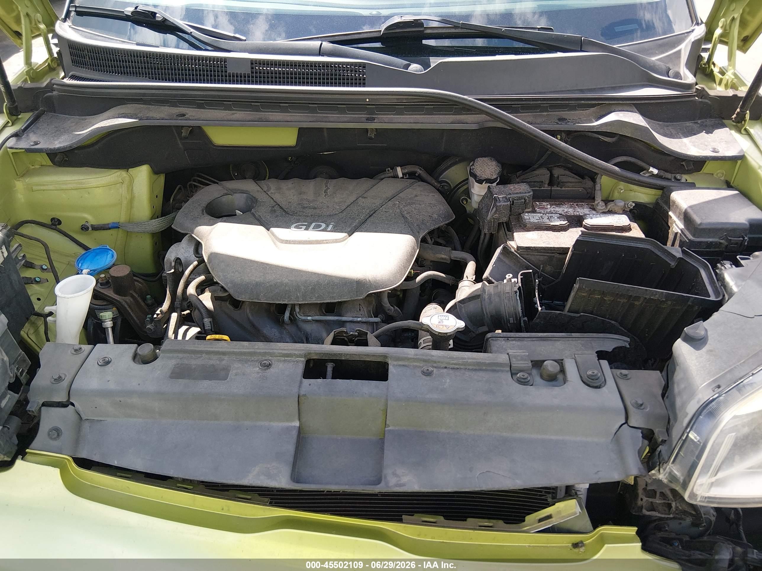 2015 Kia Soul   Green vin: KNDJN2A27F7777941