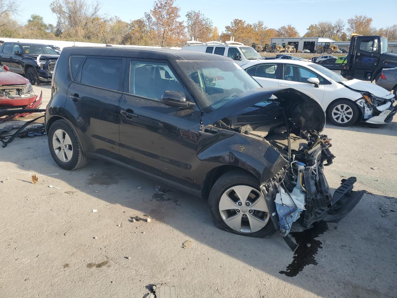 2015 Kia Soul Black vin: KNDJN2A27F7812817