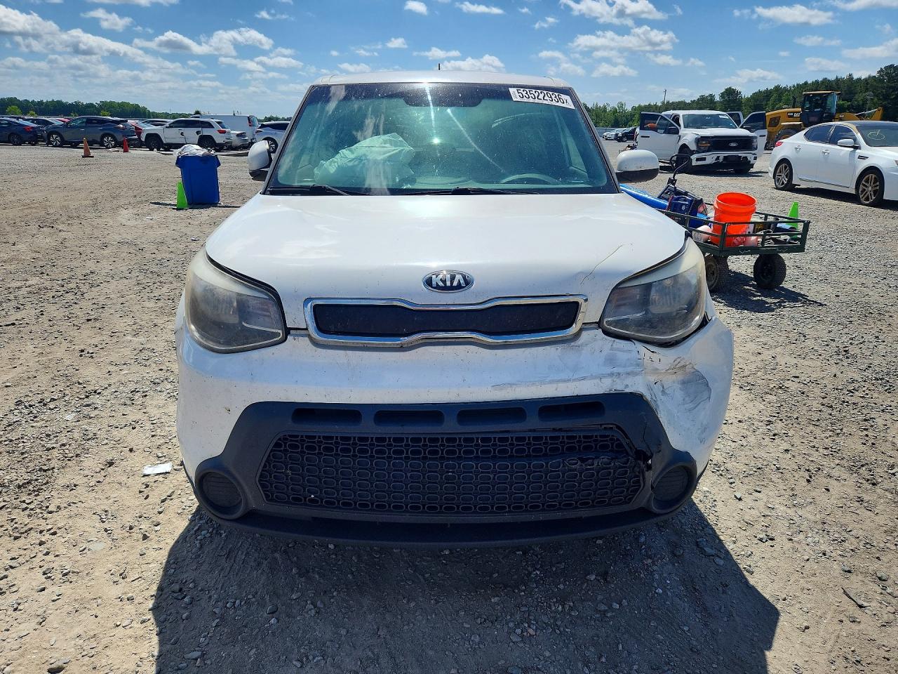 2016 Kia Soul Base White vin: KNDJN2A27G7353970
