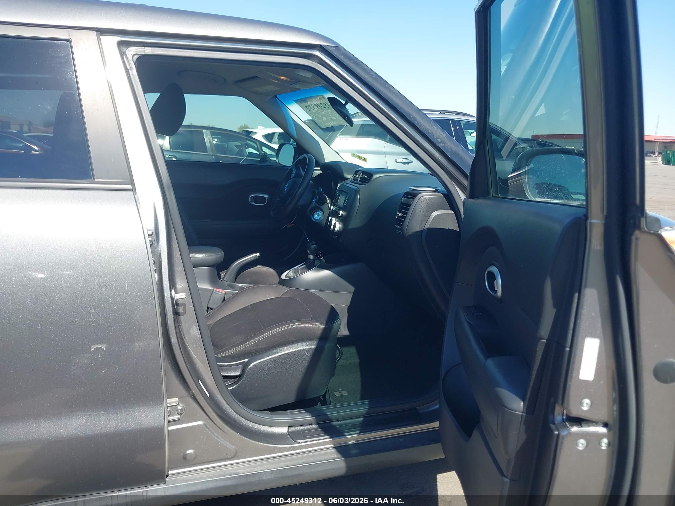 2016 Kia Soul Серый vin: KNDJN2A27G7375161