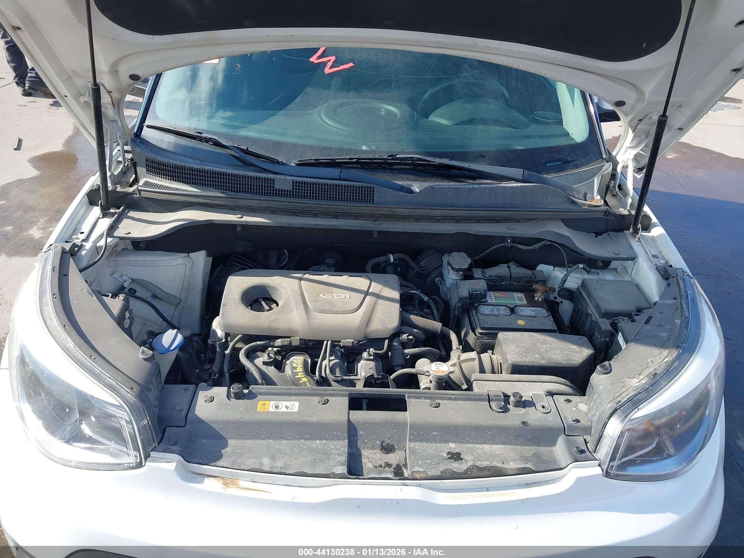 2018 Kia Soul   White vin: KNDJN2A27J7605093