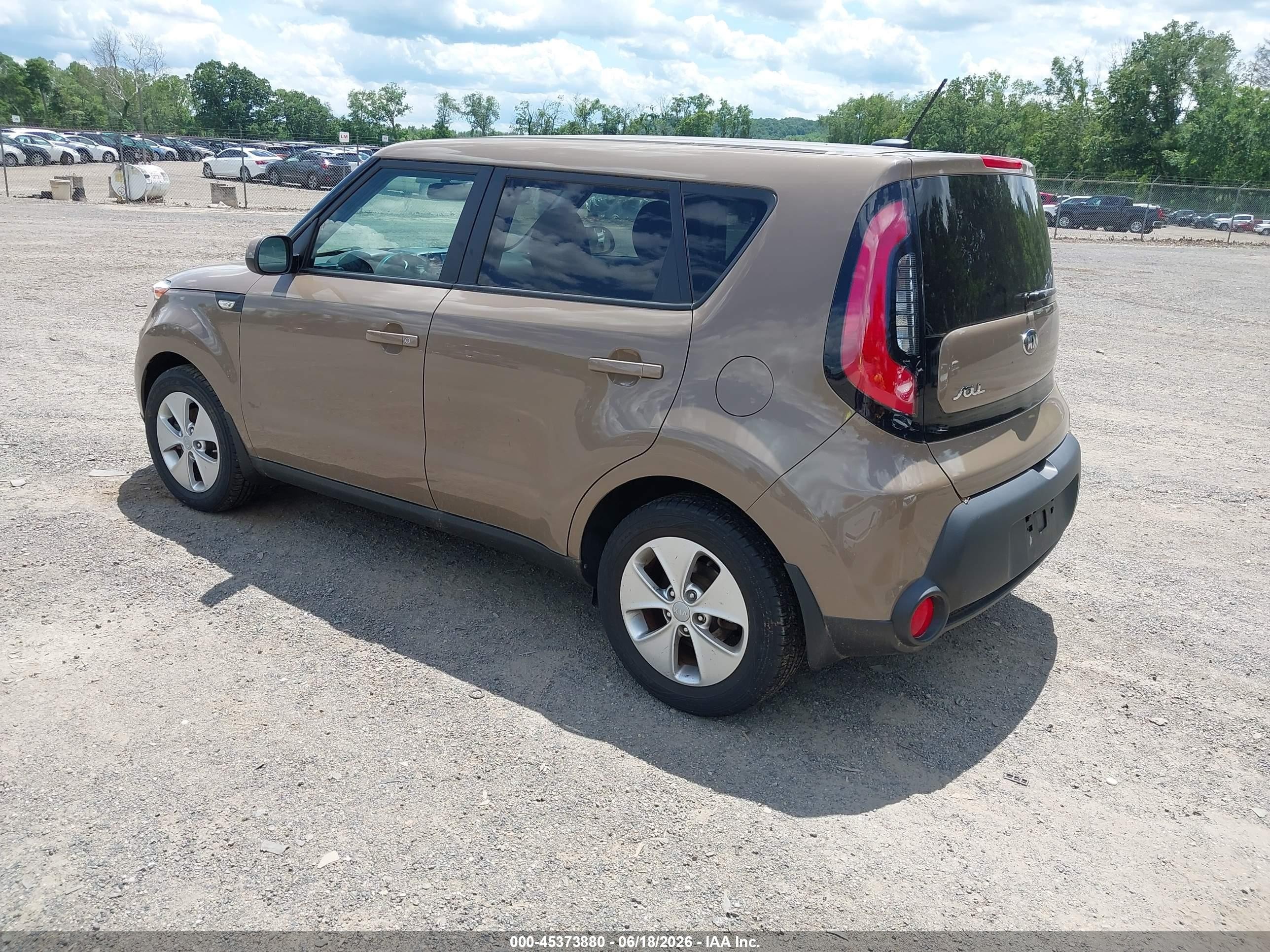 2014 Kia Soul   Brown vin: KNDJN2A28E7059040