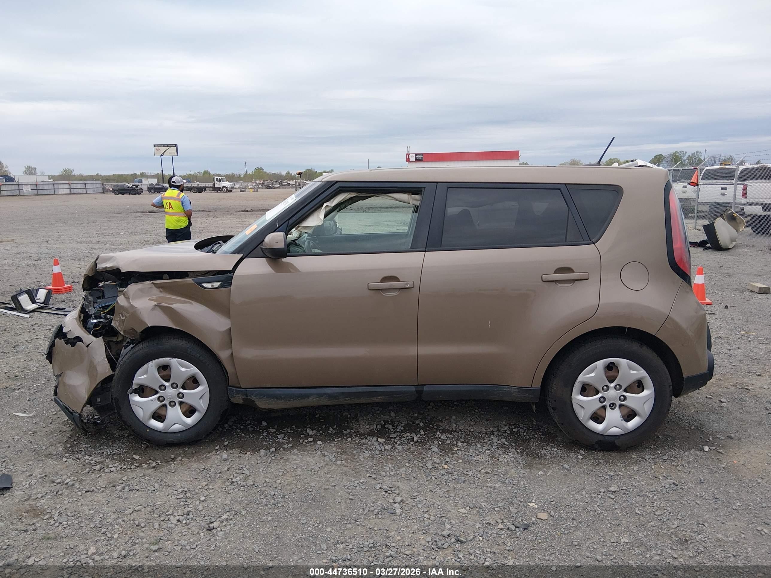 2014 Kia Soul   Brown vin: KNDJN2A28E7085217