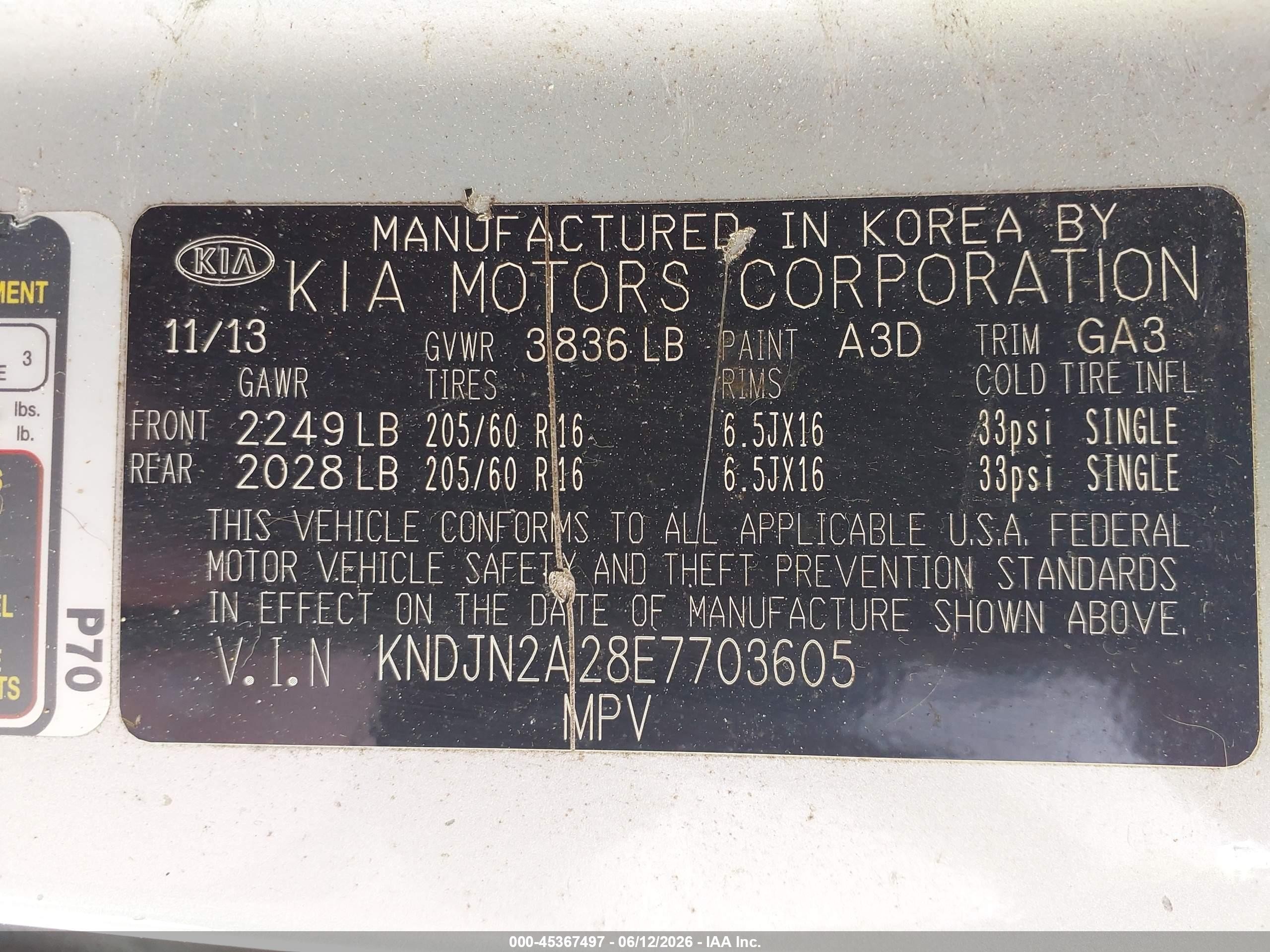 2014 Kia Soul   Silver vin: KNDJN2A28E7703605