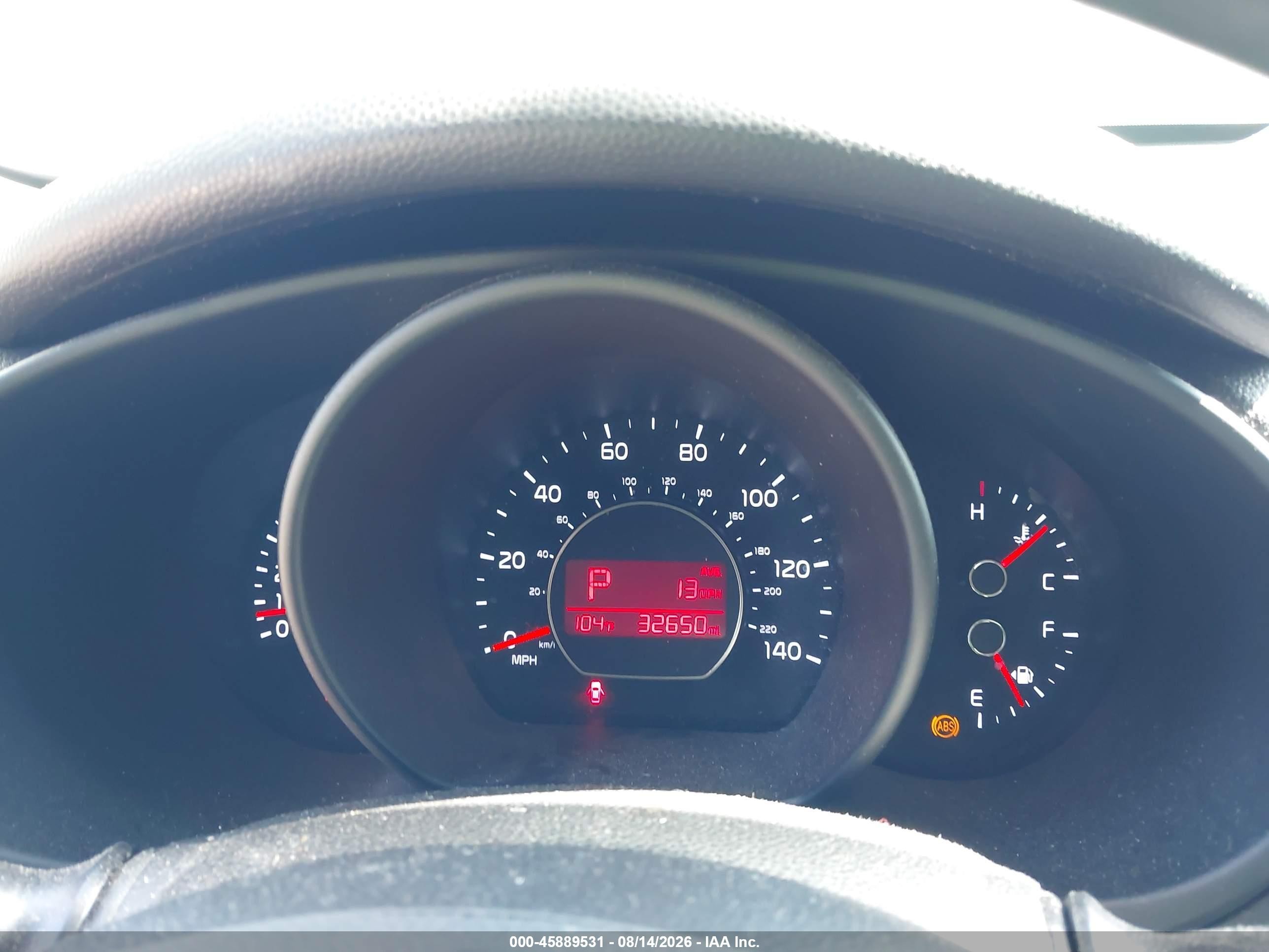 2014 Kia Soul   Черный vin: KNDJN2A28E7734322