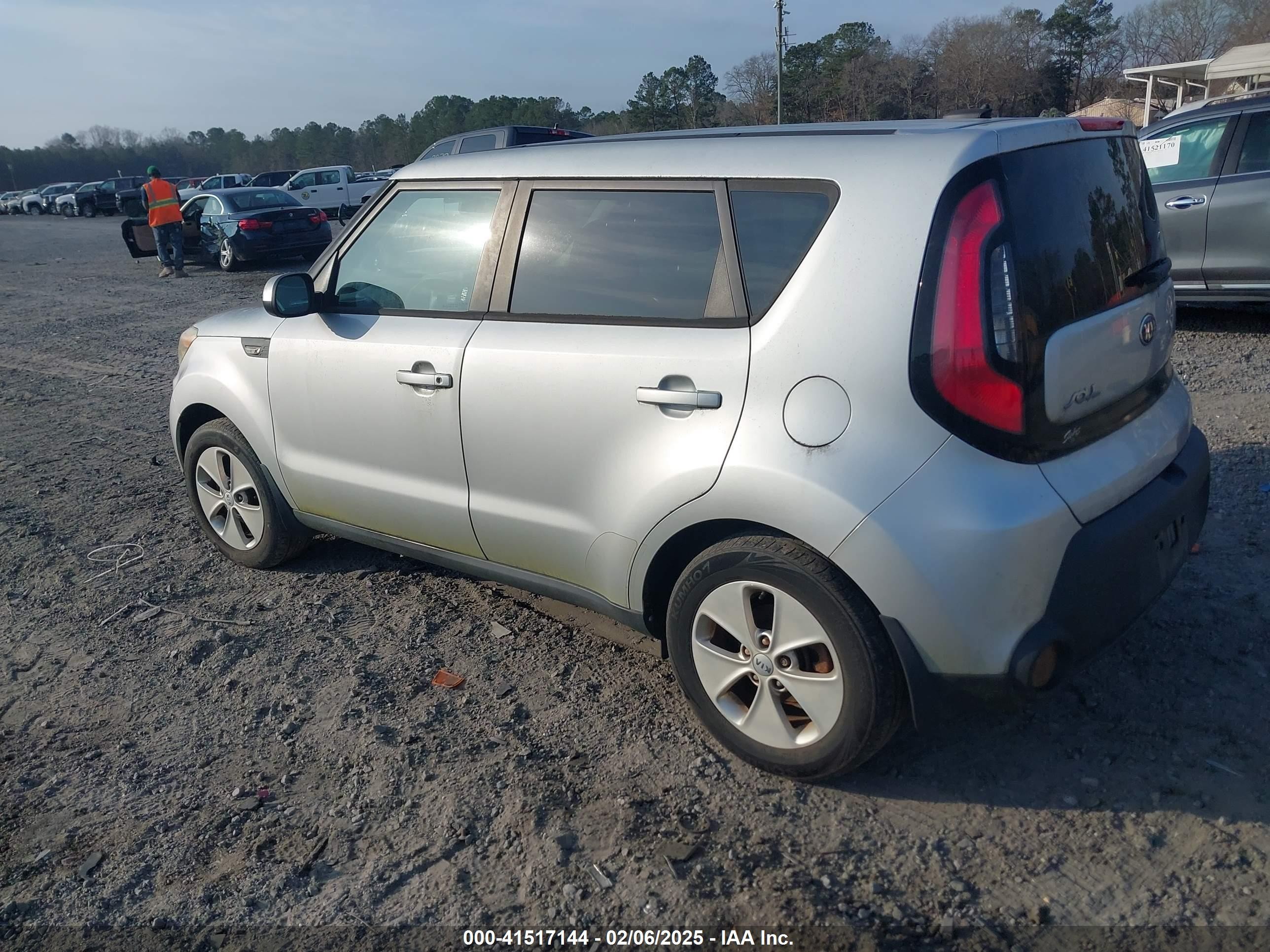 2014 Kia Soul   Silver vin: KNDJN2A28E7746115